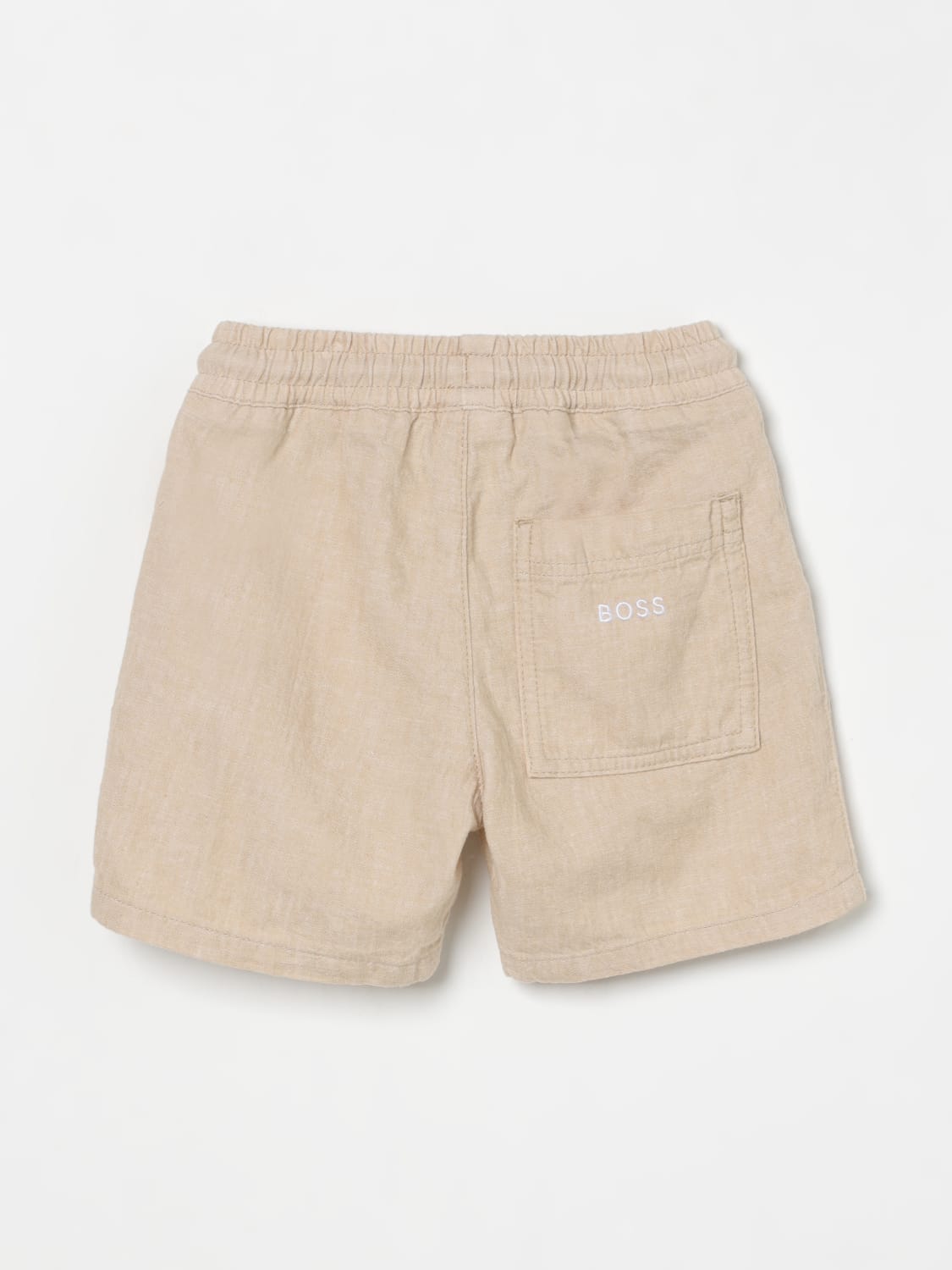 BOSS KURZE HOSE: Hose kinder Boss, Beige - Img 2