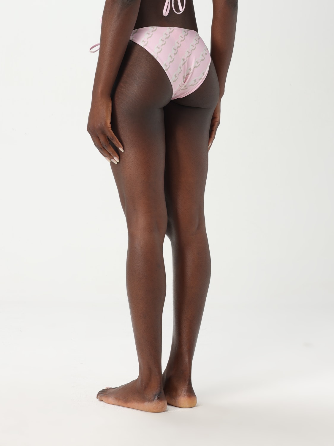 ワンピース水着 VERSACE Woman Swimsuit Pink 10014071A12919 5PC40 Versace Women's Flamingo Pink One Piece Swimsuit