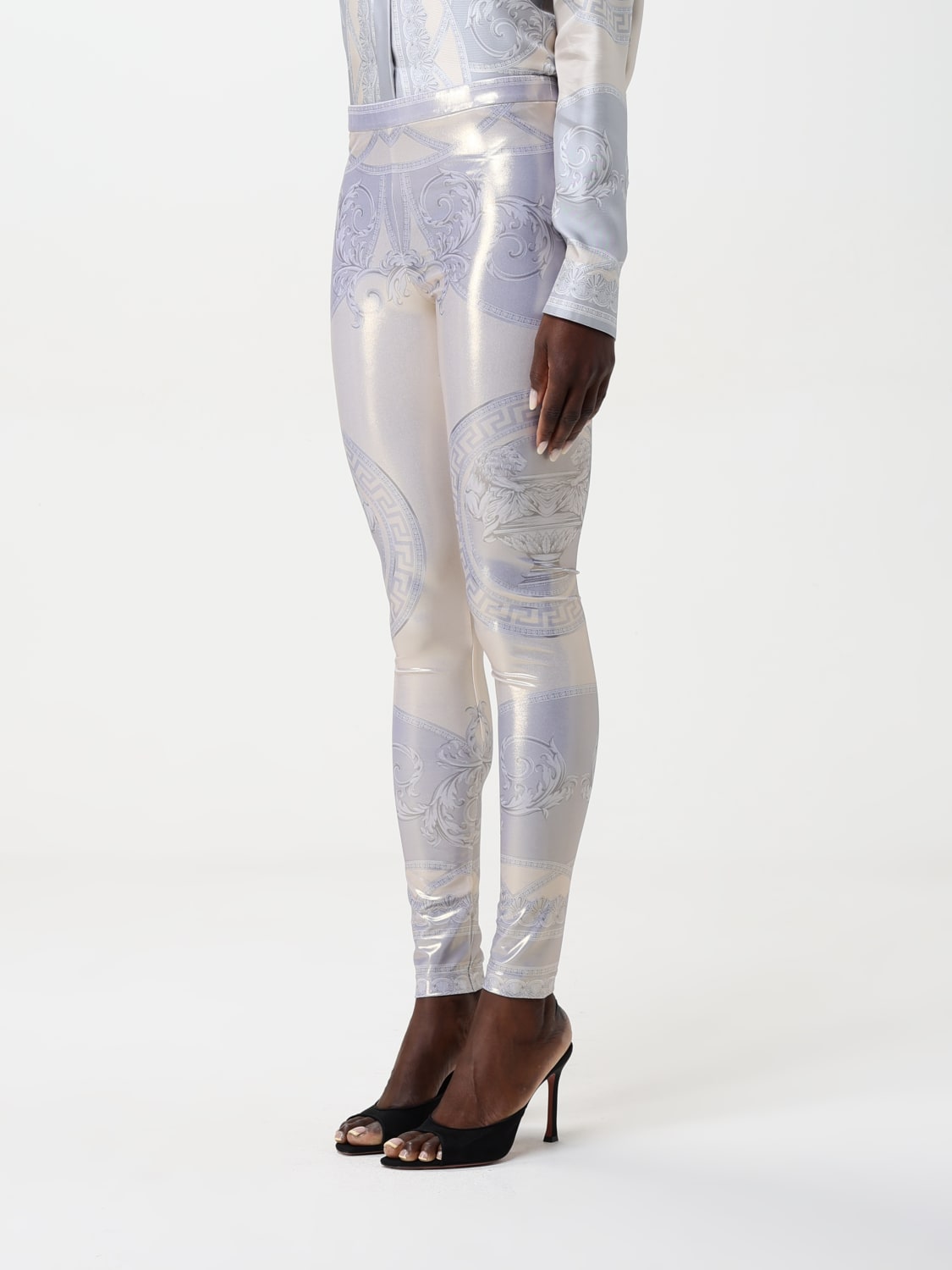 VERSACE HOSE: Hose damen Versace, Bunt - Img 4