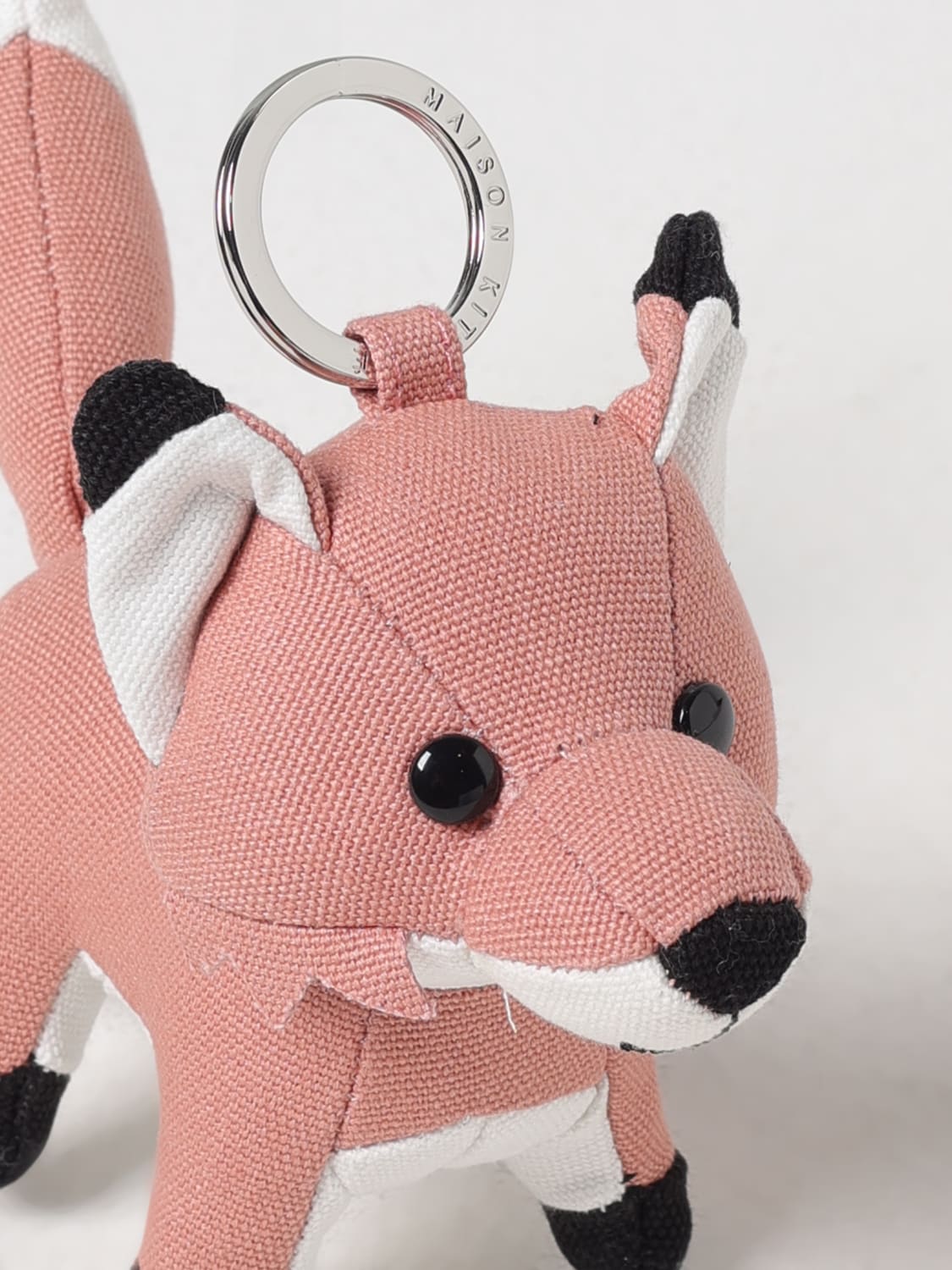 MAISON KITSUNÉ KEYRING: Keyring men Maison KitsunÉ, Pink - Img 2