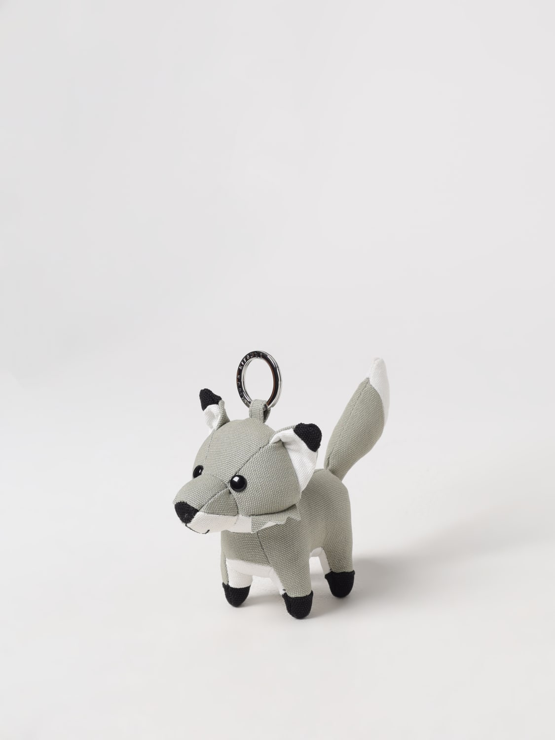 MAISON KITSUNÉ KEYRING: Keyring men Maison KitsunÉ, Grey - Img 1