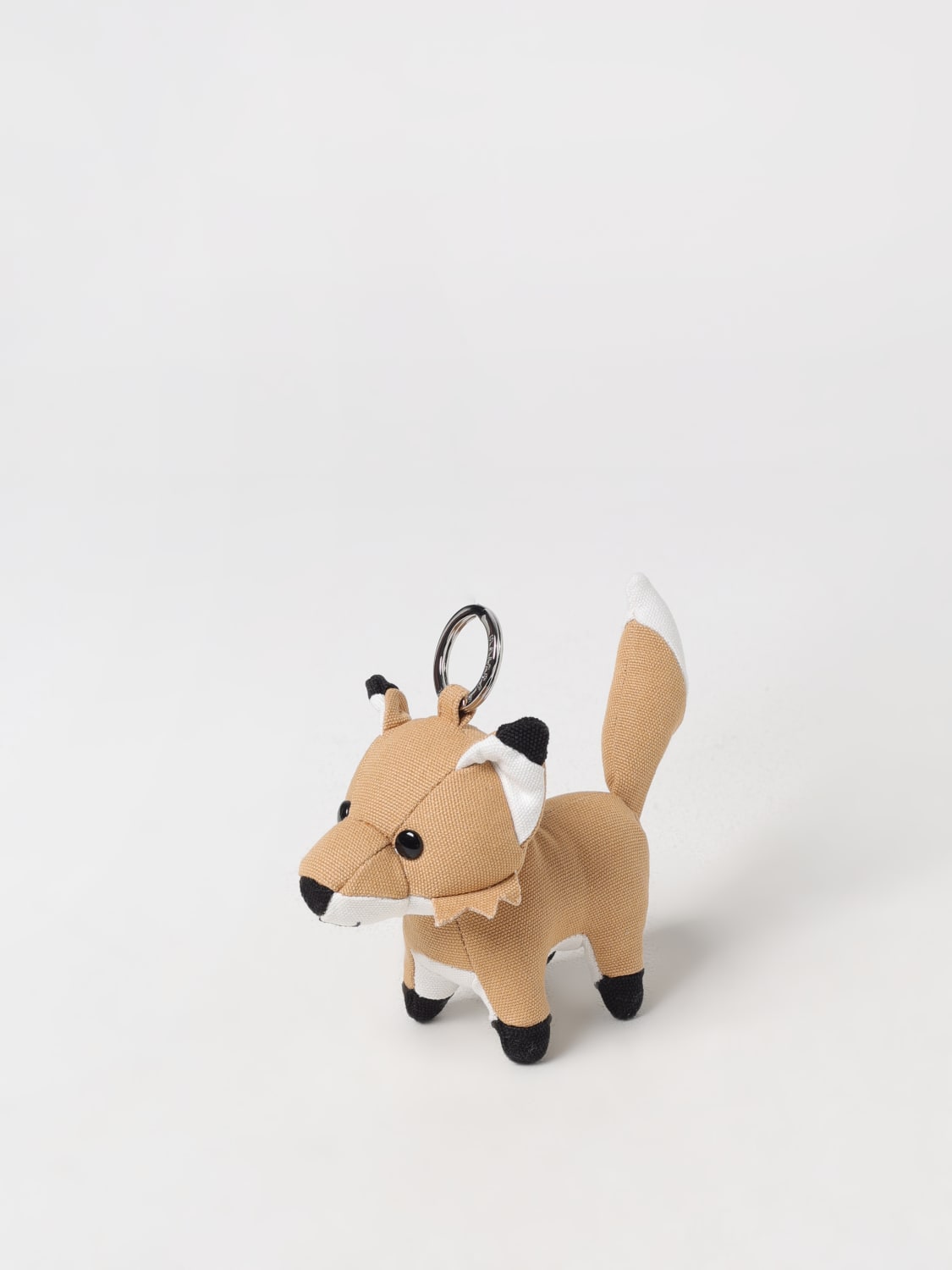 MAISON KITSUNÉ SCHLÜSSELANHÄNGER: Schlüsselanhang herren Maison KitsunÉ, Beige - Img 1