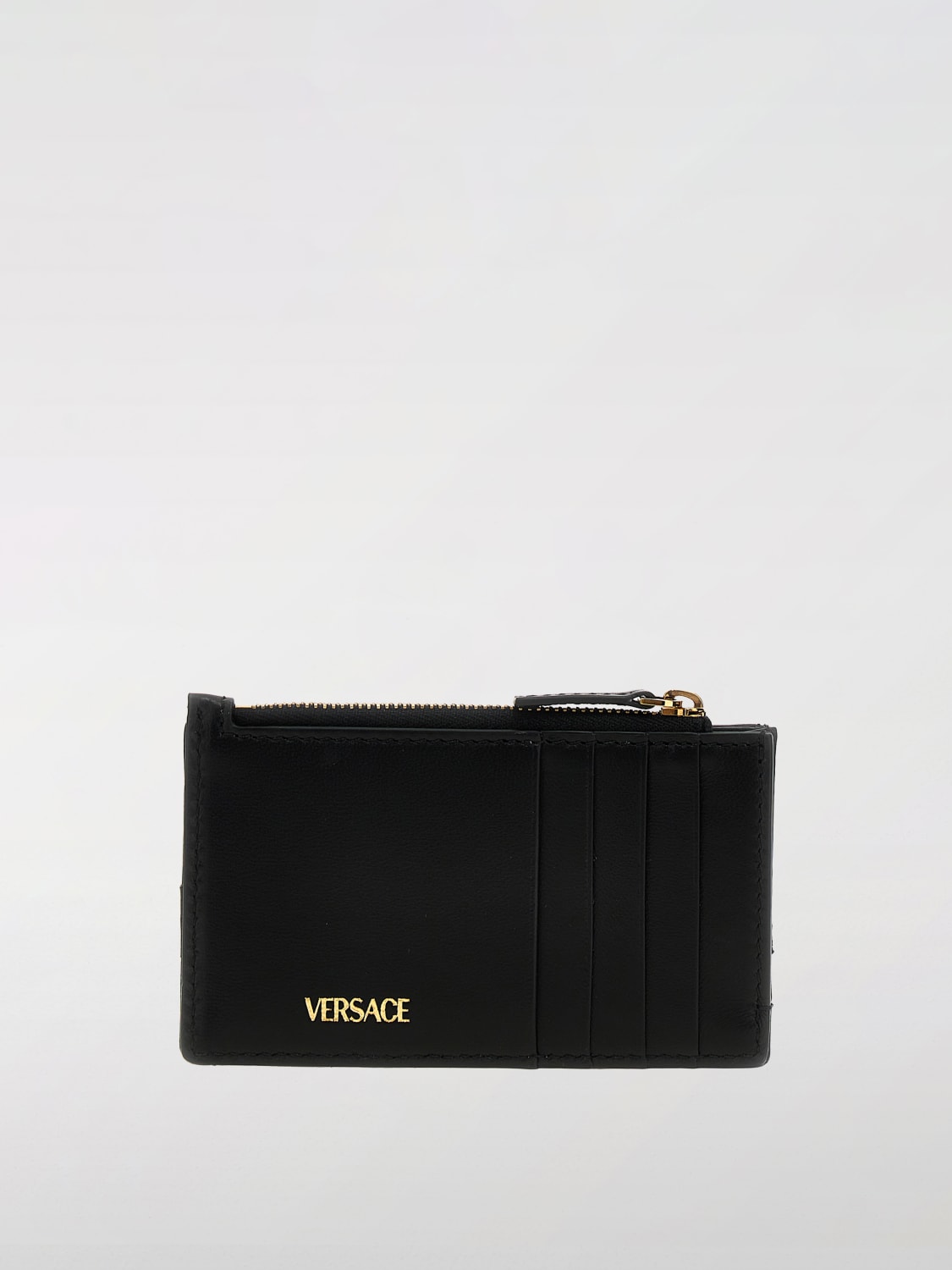VERSACE WALLET: Versace women's wallet, Black - Img 2