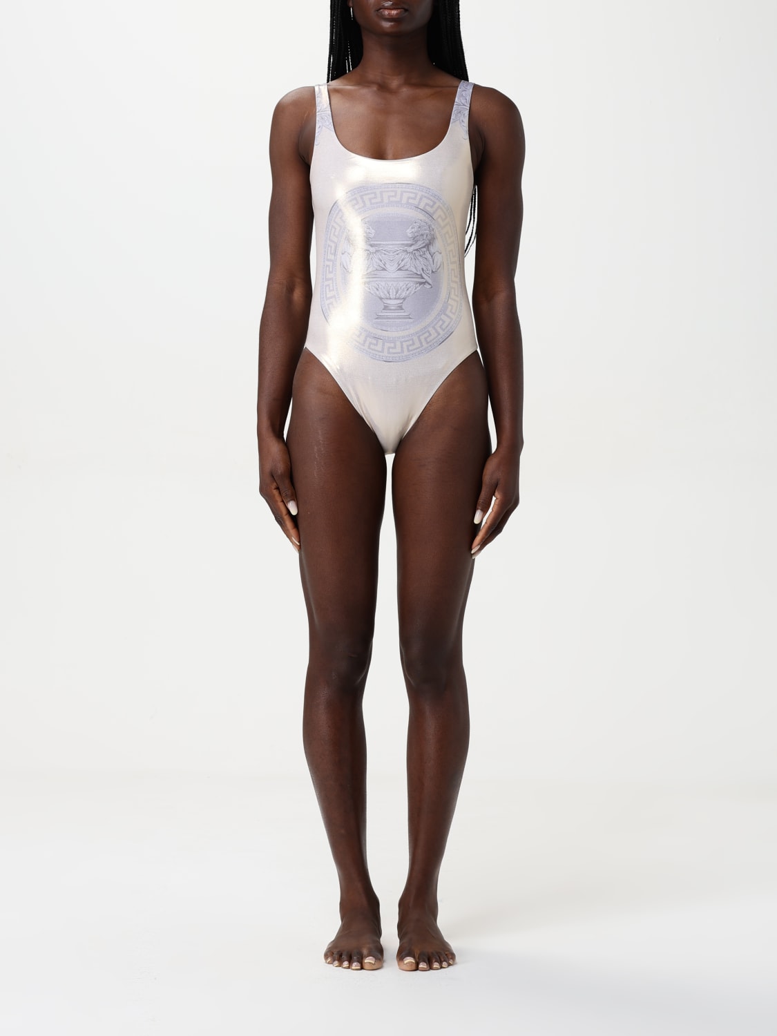 VERSACE SWIMSUIT: Swimsuit woman Versace, Gold - Img 1