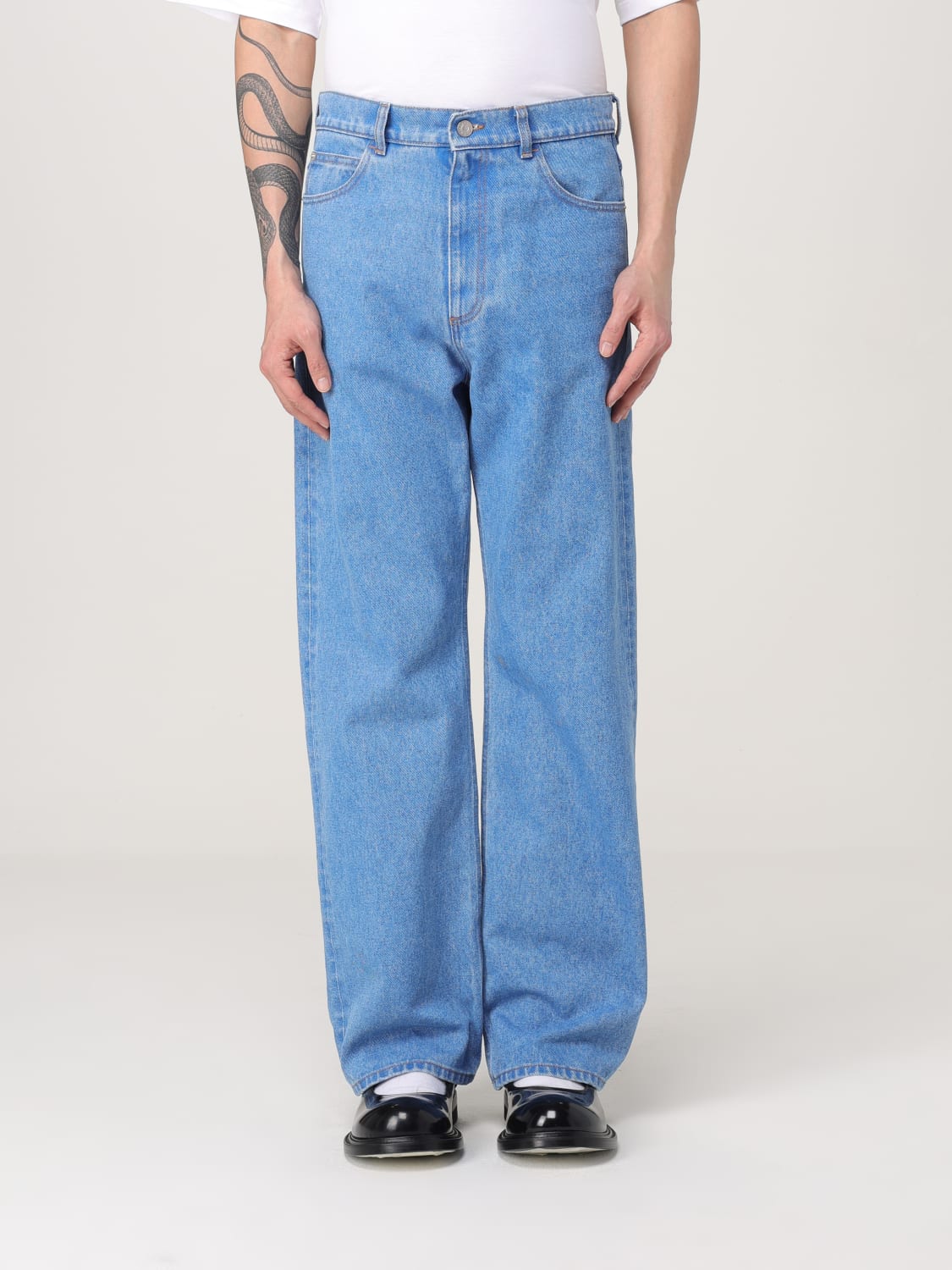 MARNI JEANS: Pants men Marni, Blue - Img 1
