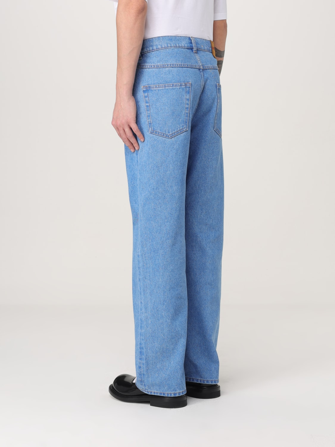 MARNI JEANS: Pants men Marni, Blue - Img 3