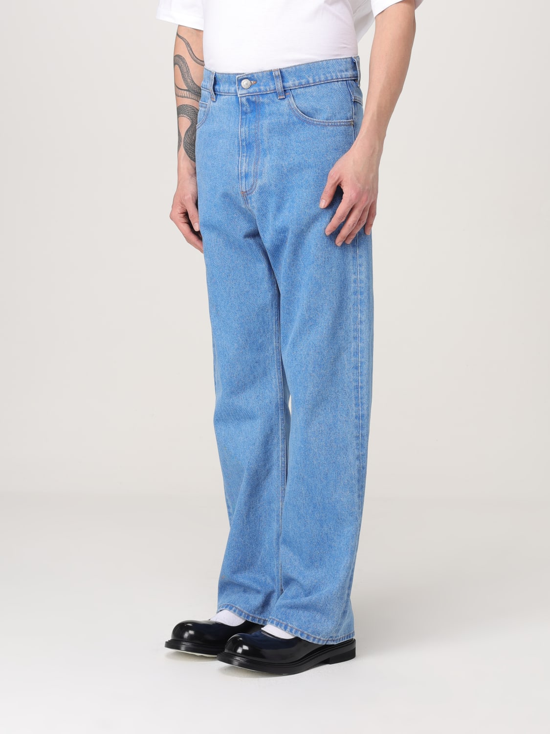 MARNI JEANS: Pants men Marni, Blue - Img 4