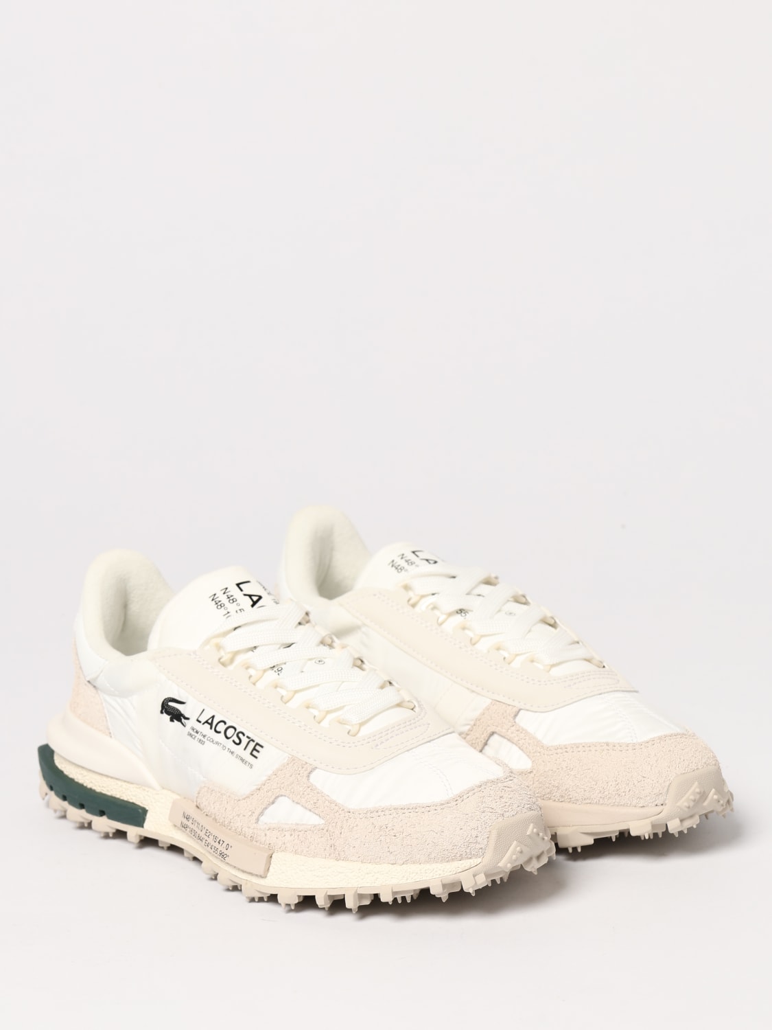 スニーカー LACOSTE Men Sneakers Orange I02376 1R5 LACOSTE: Sneakers men - Orange | Lacoste sneakers I02376