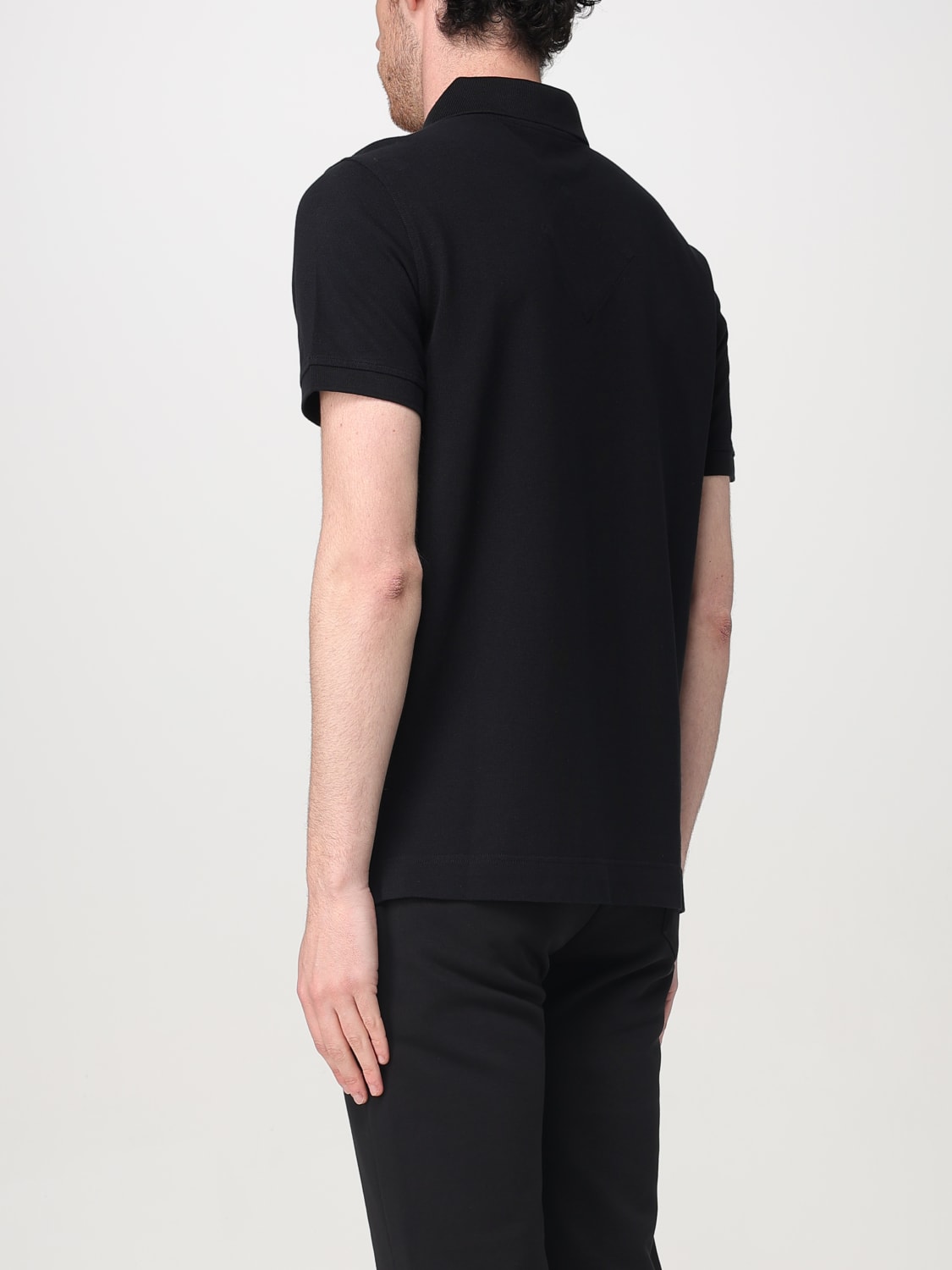 CANADA GOOSE T-SHIRT: Polo basic in cotone Canada Goose, Nero - Img 2