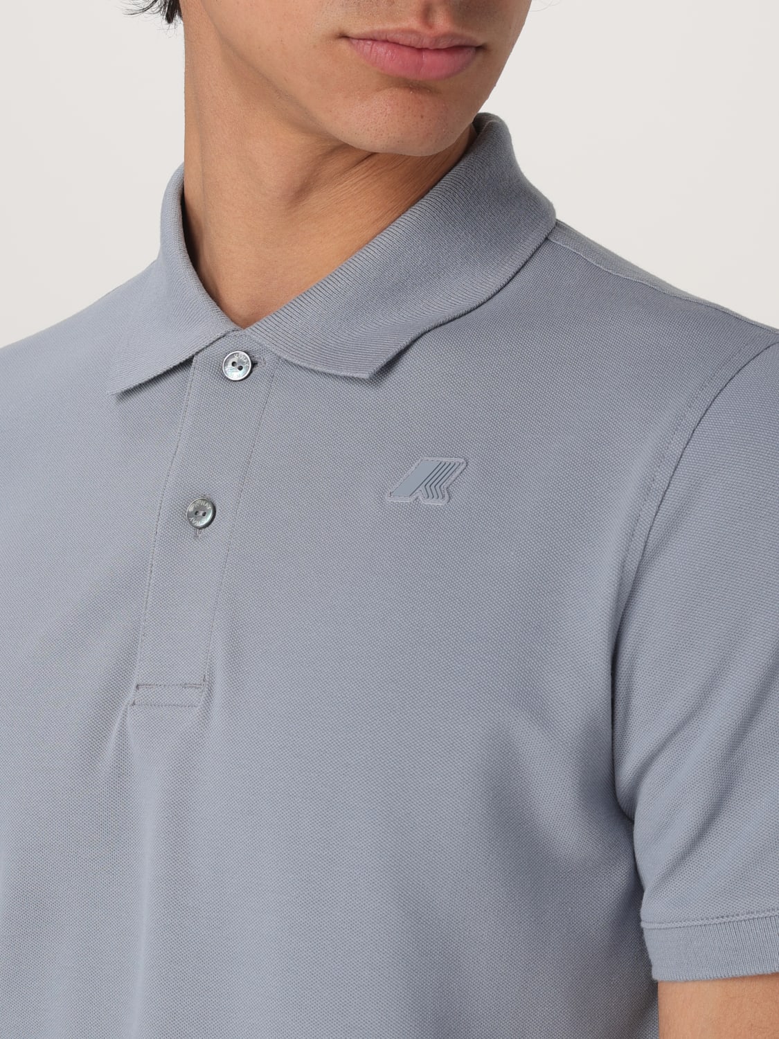 K-WAY POLO: Camiseta hombre K-way, Gris - Img 3
