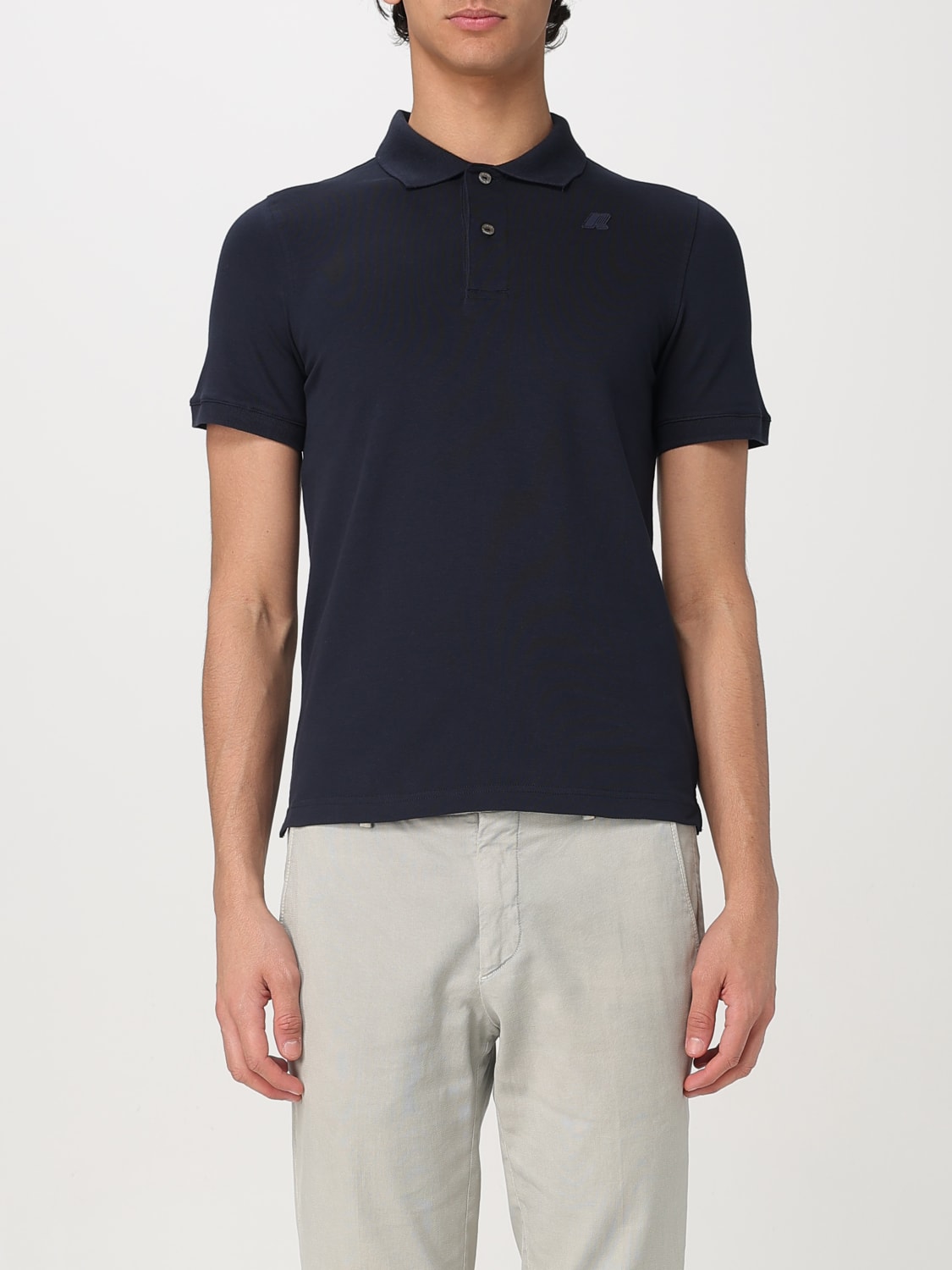 K-WAY POLO: T-shirt herren K-way, Navy - Img 1