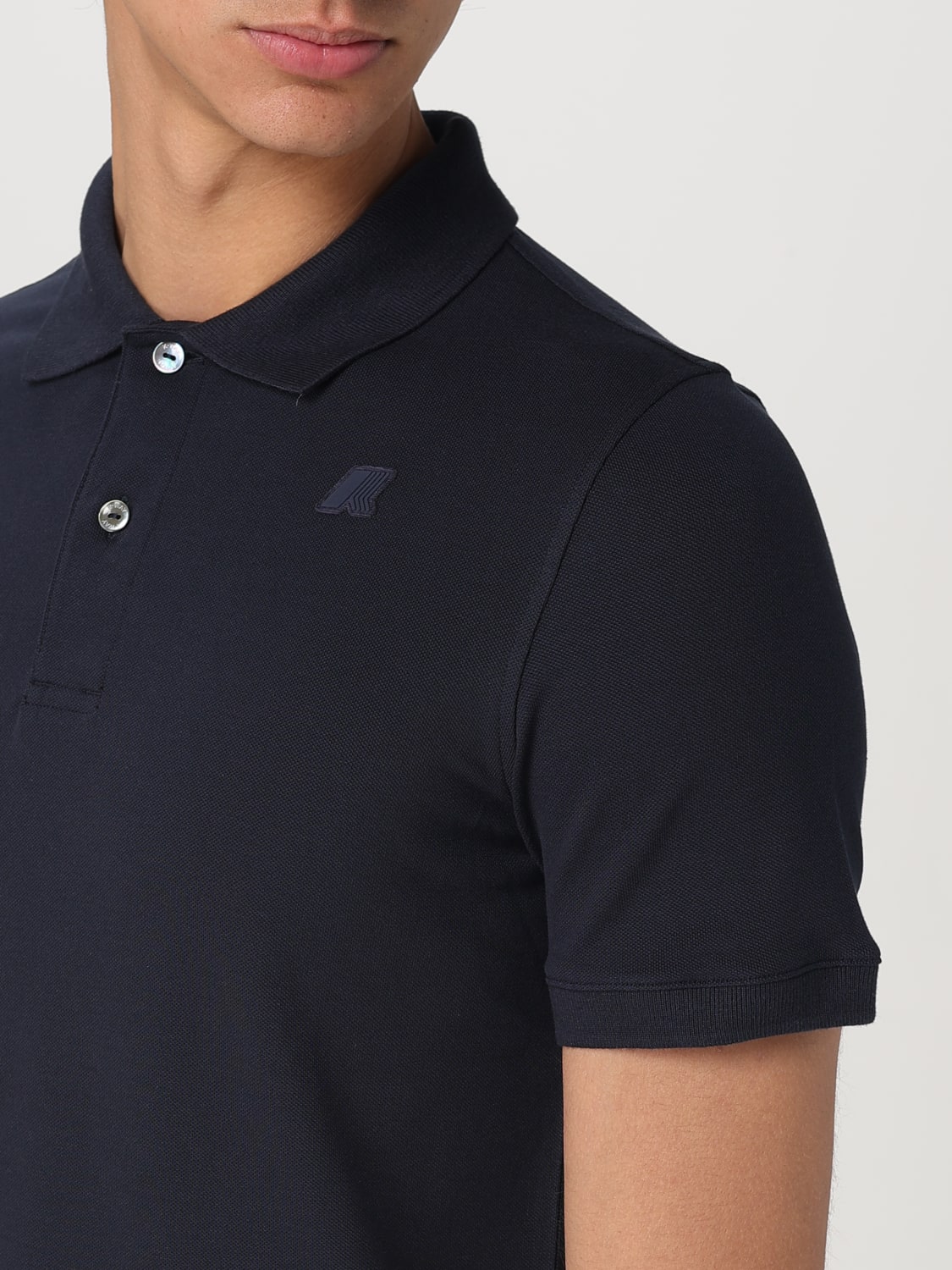 K-WAY POLO: T-shirt herren K-way, Navy - Img 3