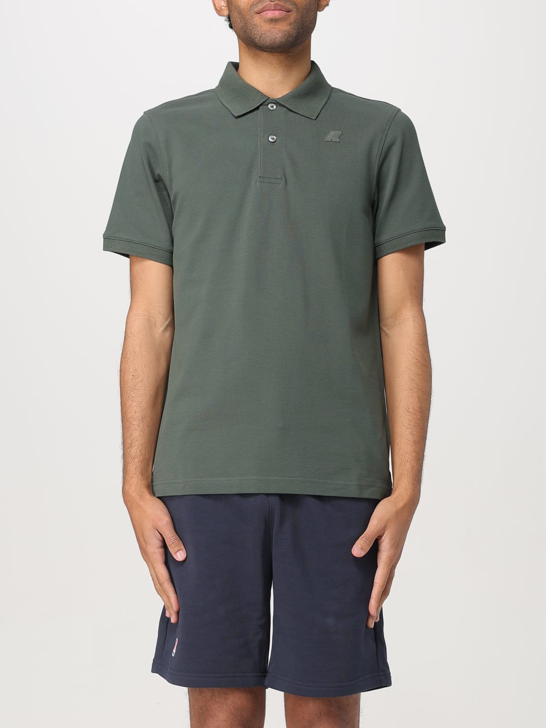 K-WAY POLO: T-shirt herren K-way, Grasgrün - Img 1