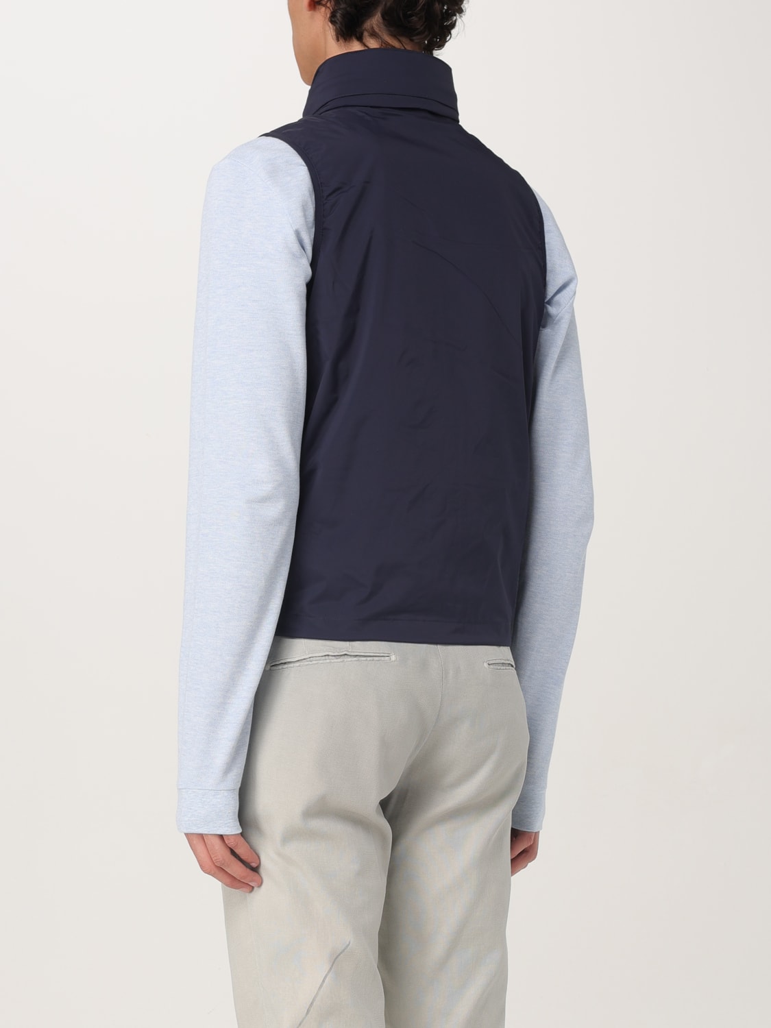 K-WAY SUIT VEST: Coat men K-way, Blue - Img 2