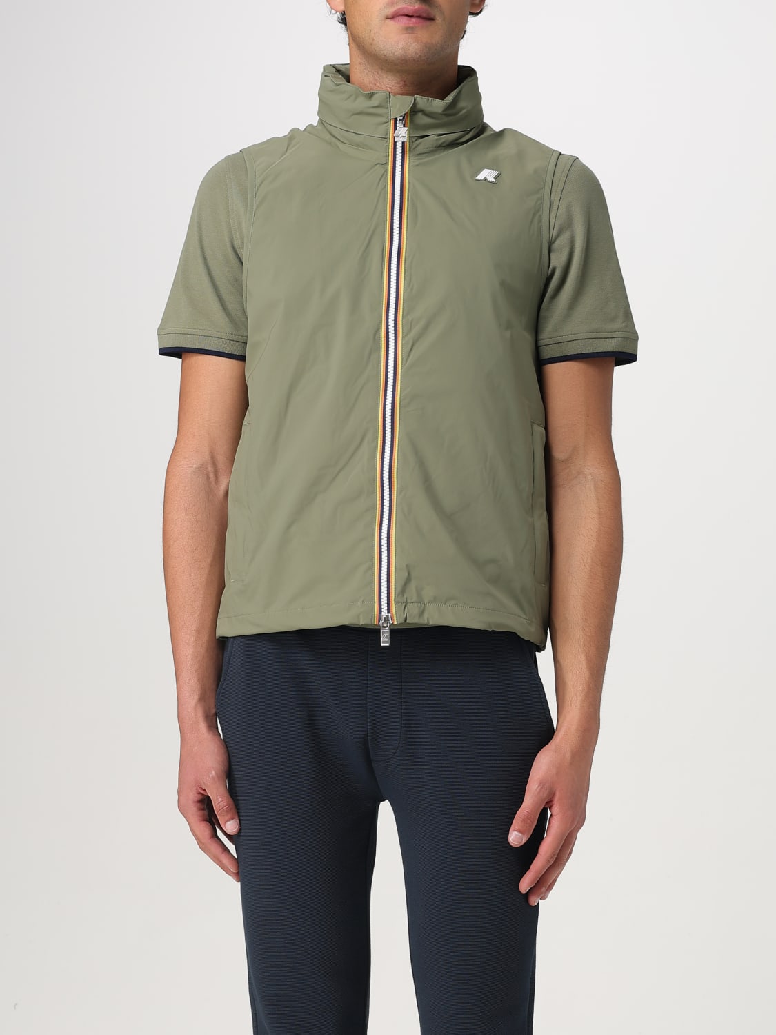 K-WAY GILET: Gilet K-Way in nylon , Verde - Img 1