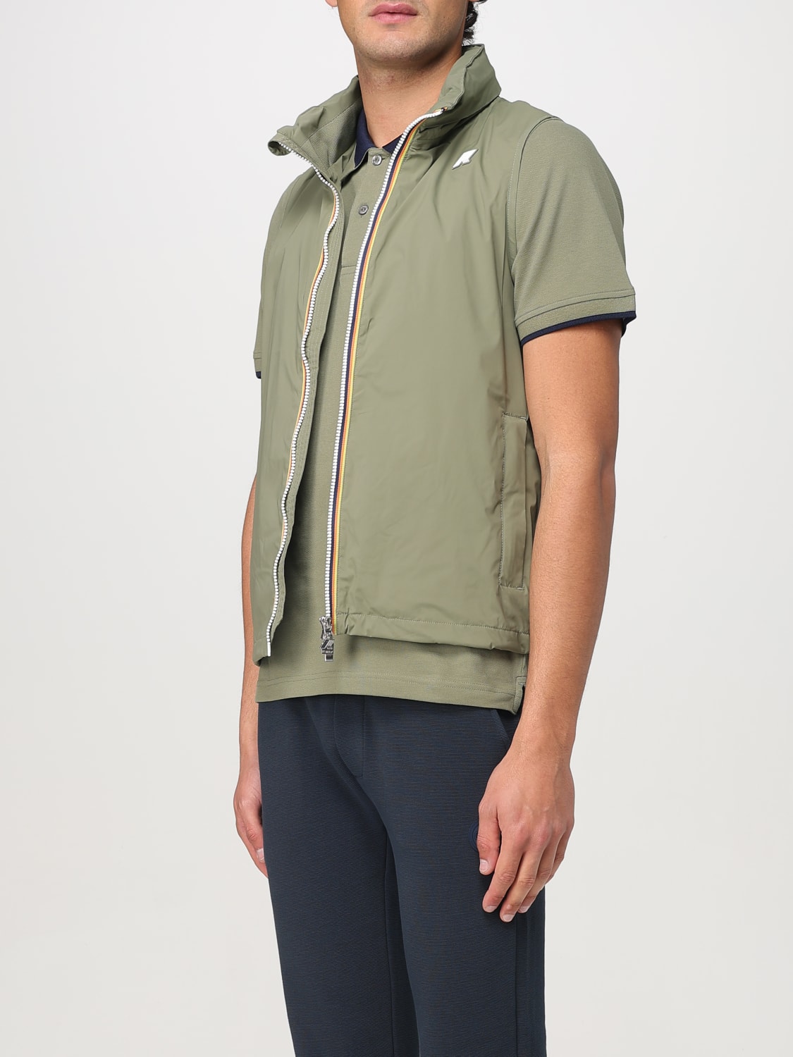 K-WAY GILET: Gilet K-Way in nylon , Verde - Img 3