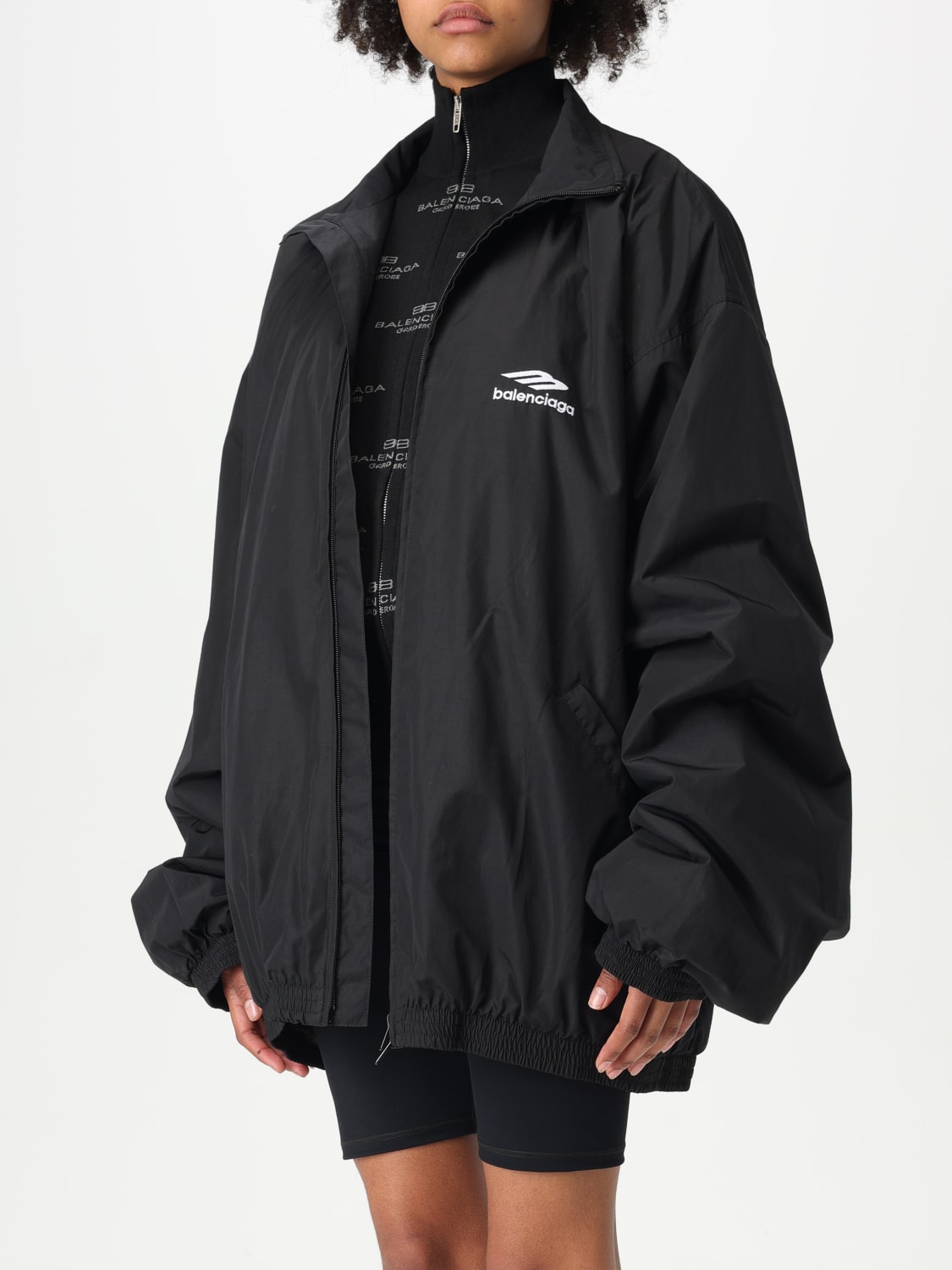 ジャケット BALENCIAGA Woman Jacket Black 818552TPQ38 1000 BALENCIAGA: Jacket woman - Black | Balenciaga jacket
