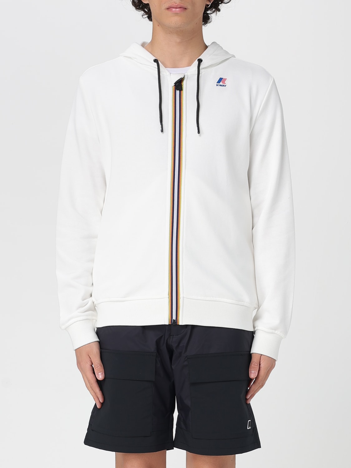 K-WAY SWEATSHIRT: Pullover herren K-way, Weiß - Img 1