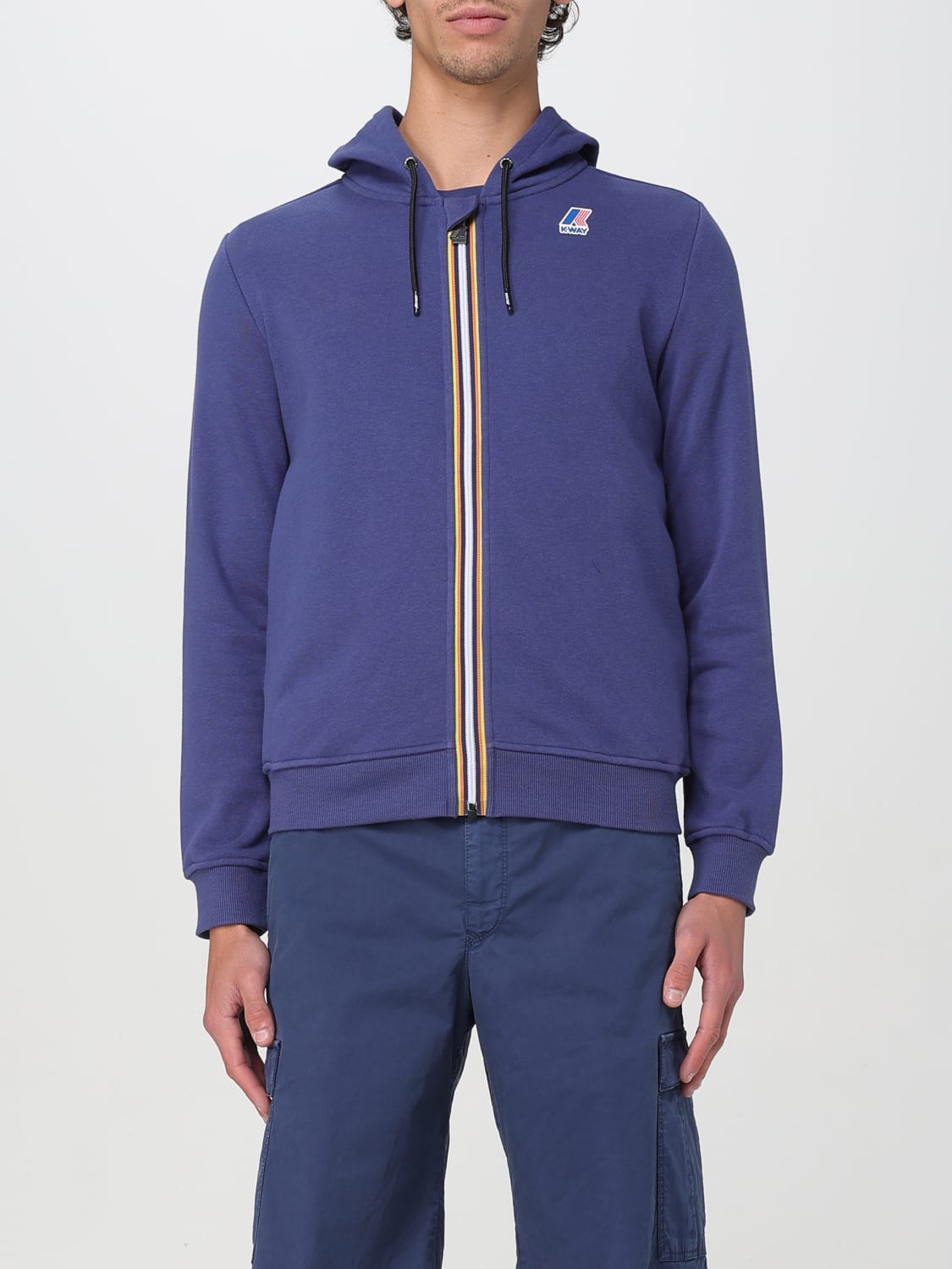 K-WAY SWEATSHIRT: Sweater men K-way, Blue - Img 1