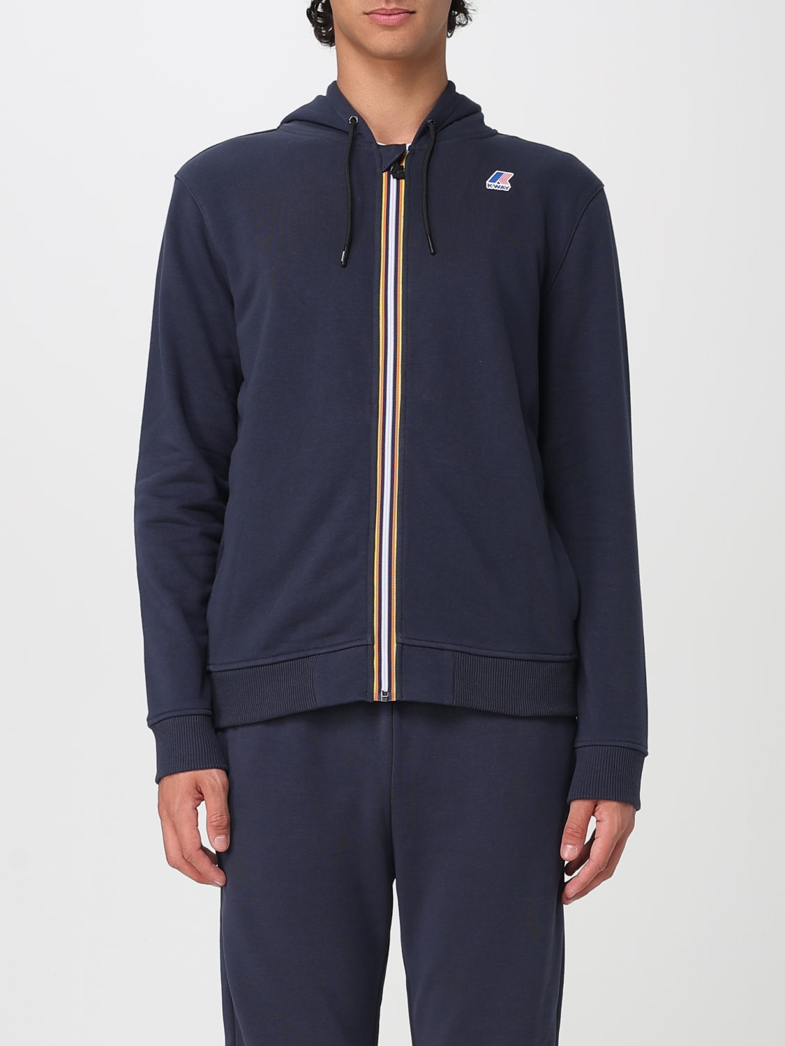 K-WAY SWEATSHIRT: Sweater men K-way, Navy - Img 1