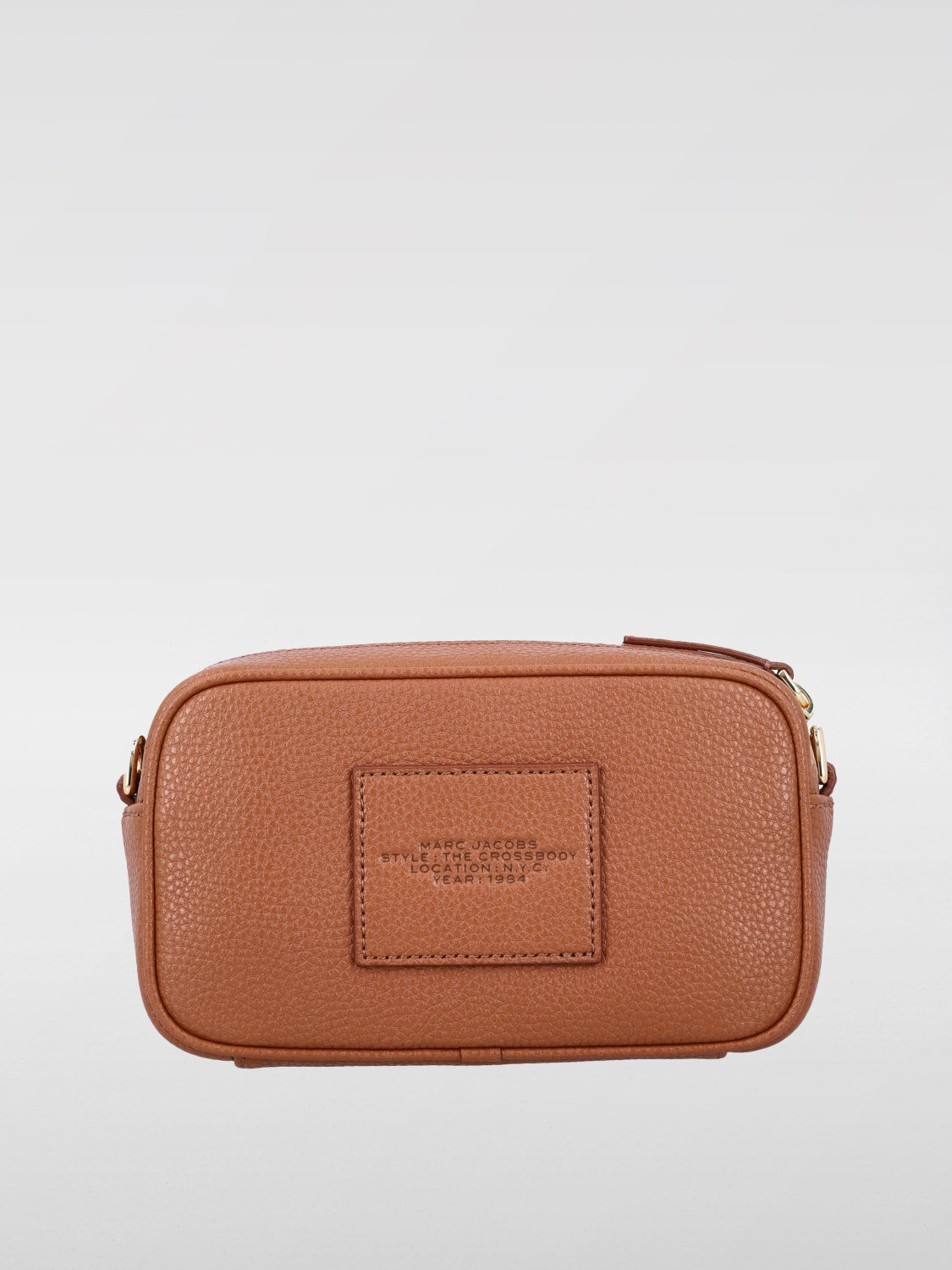 MARC JACOBS: Crossbody bags woman - Brown | Marc Jacobs mini