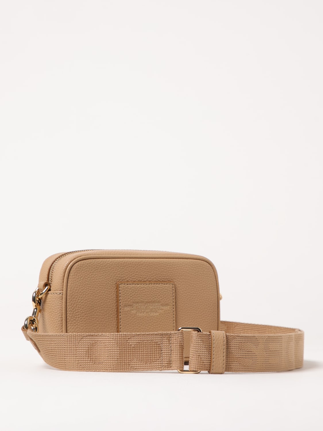 MARC JACOBS BORSA MINI: Borsa The Crossbody Marc Jacobs in pelle a grana , Terra - Img 2