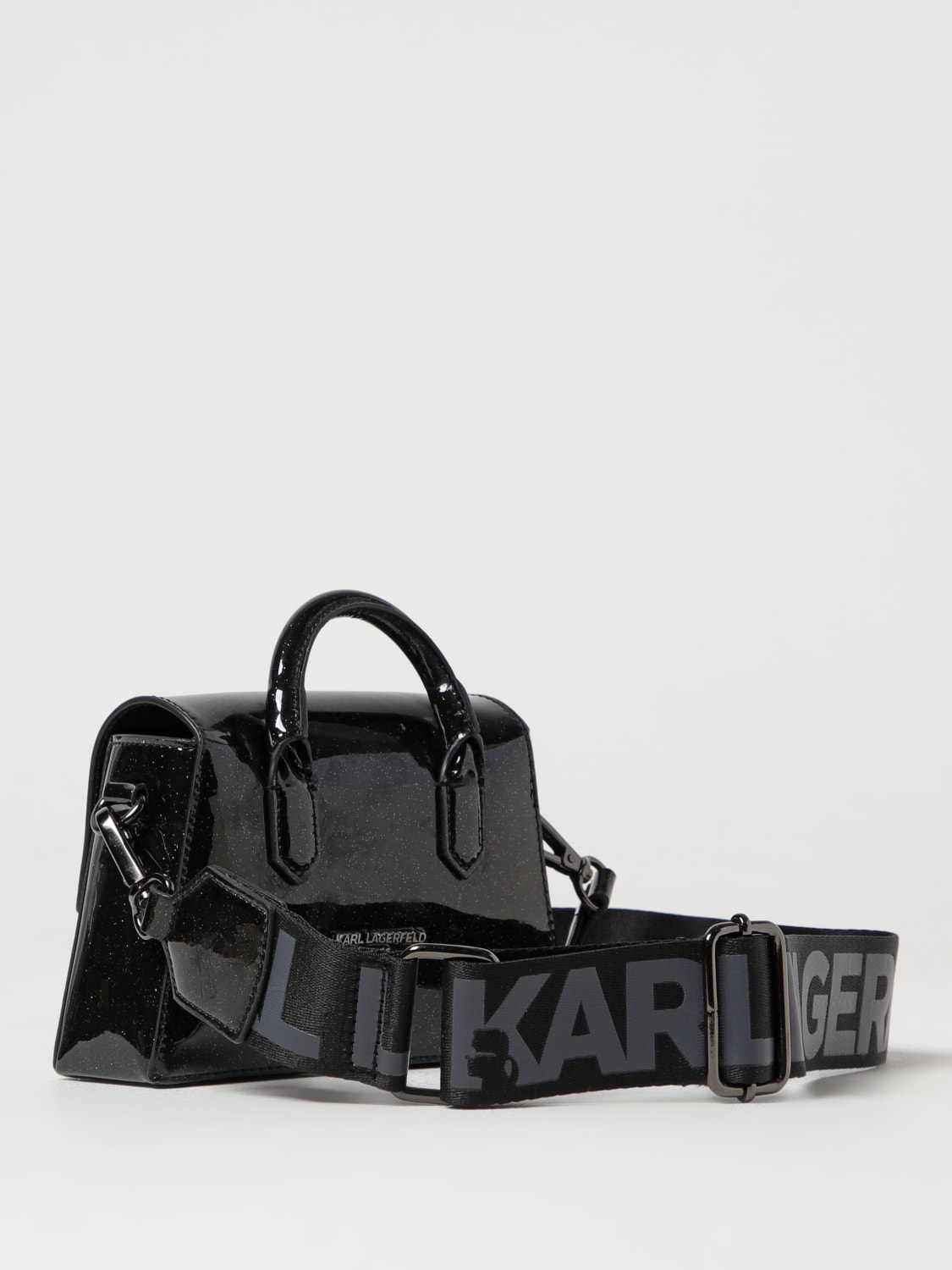 KARL LAGERFELD KIDS 包: 包袋 儿童 Karl Lagerfeld Kids, 黑色 - Img 2