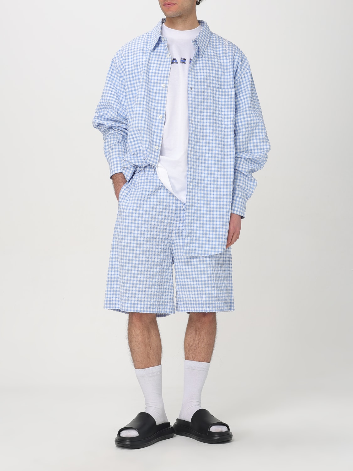 MARNI SHIRT: Shirt men Marni, Blue - Img 2