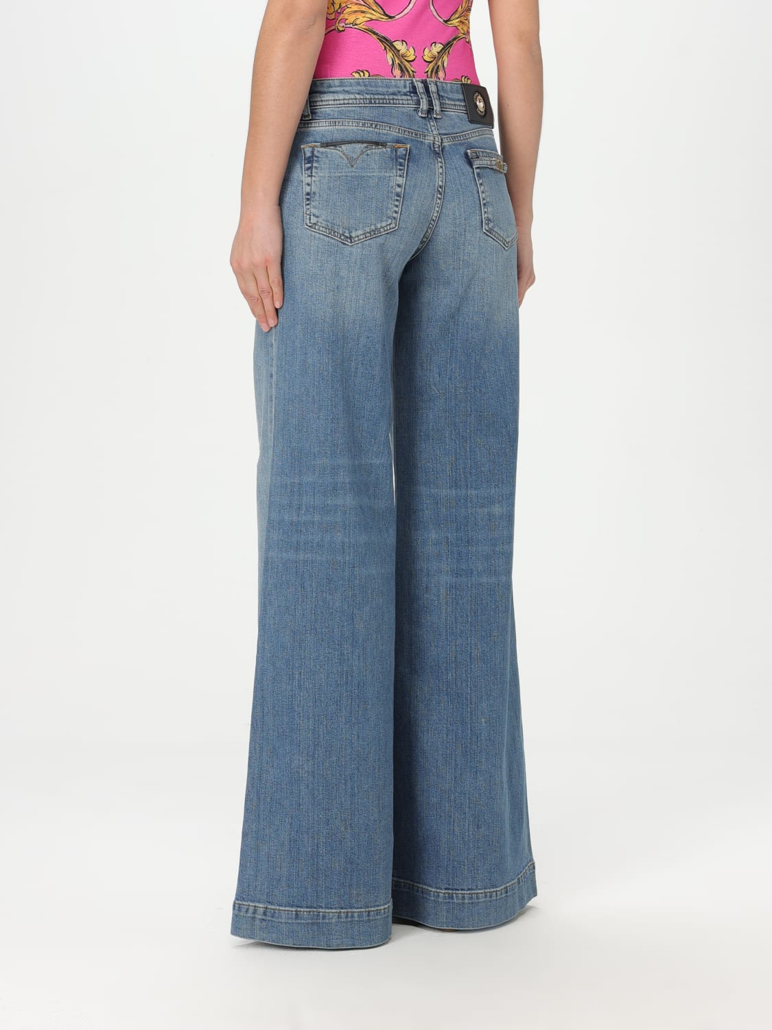 VERSACE JEANS COUTURE JEANS: Jeans Versace Jeans Couture in denim , Fantasia - Img 3