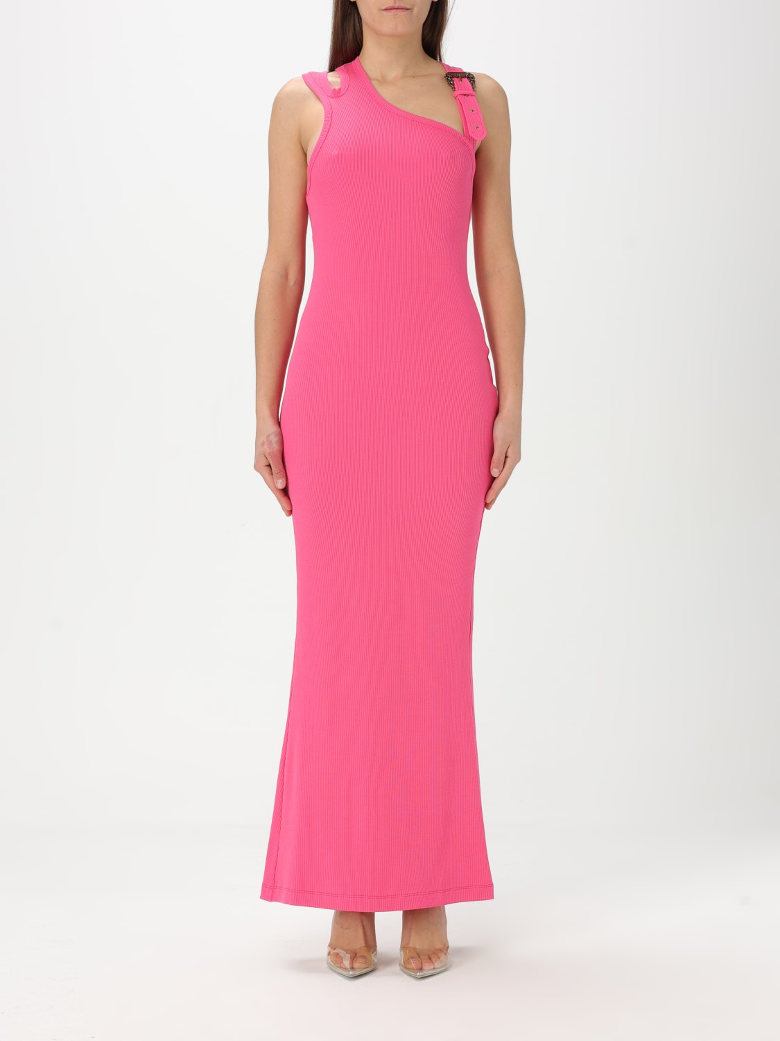 ワンピース VERSACE JEANS COUTURE Woman Dress Pink 78HAO973J0004 494 VERSACE JEANS COUTURE: Dress woman - Pink | Versace Jeans