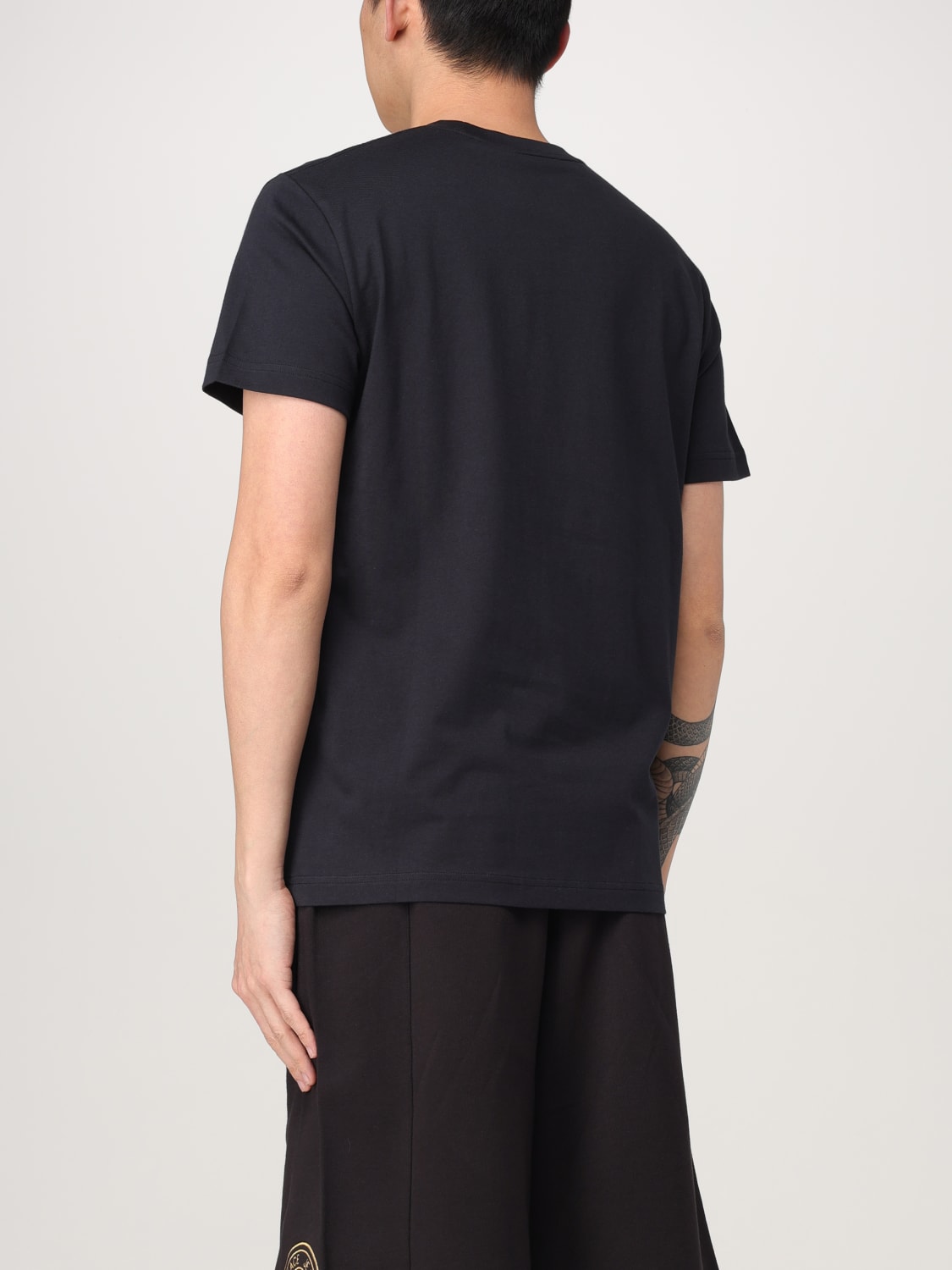 VERSACE JEANS COUTURE: T-shirt men - Black | Versace Jeans