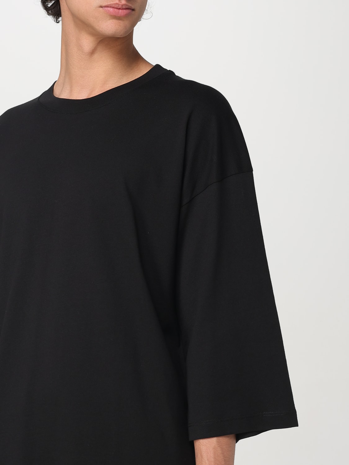 THOM KROM T-SHIRT: T-shirt men Thom Krom, Black - Img 4