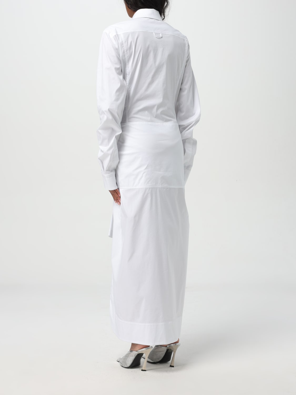 ワンピース RABANNE Woman Dress White PCR0050C00559 P100 RABANNE Woman Dress White PCR0050C00559 P100 (Rabanne