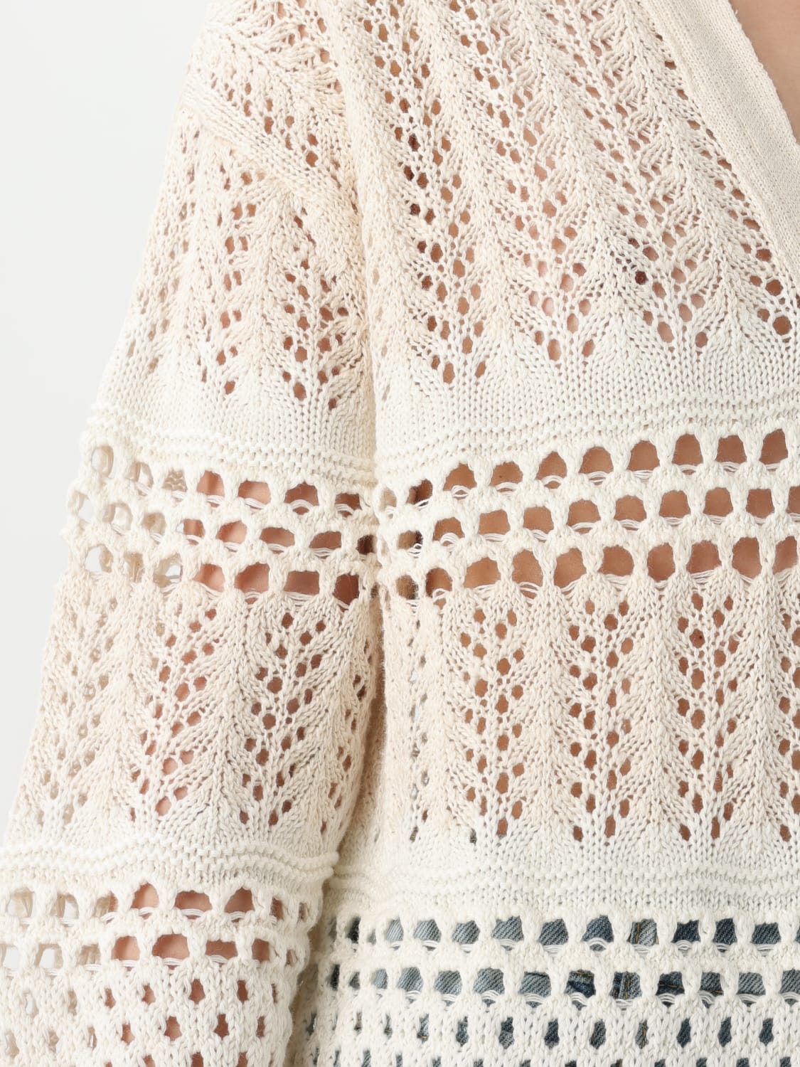 PINKO JERSEY: Jersey mujer Pinko, Blanco - Img 3