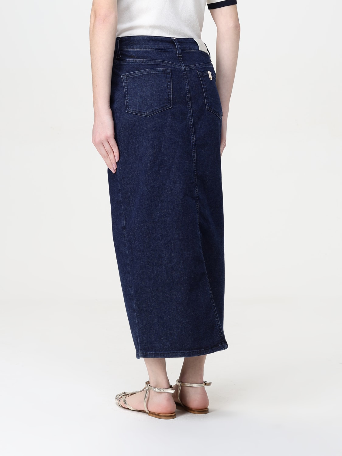 LIU JO: Skirt woman - Blue | Liu Jo skirt UA5101D4925 online