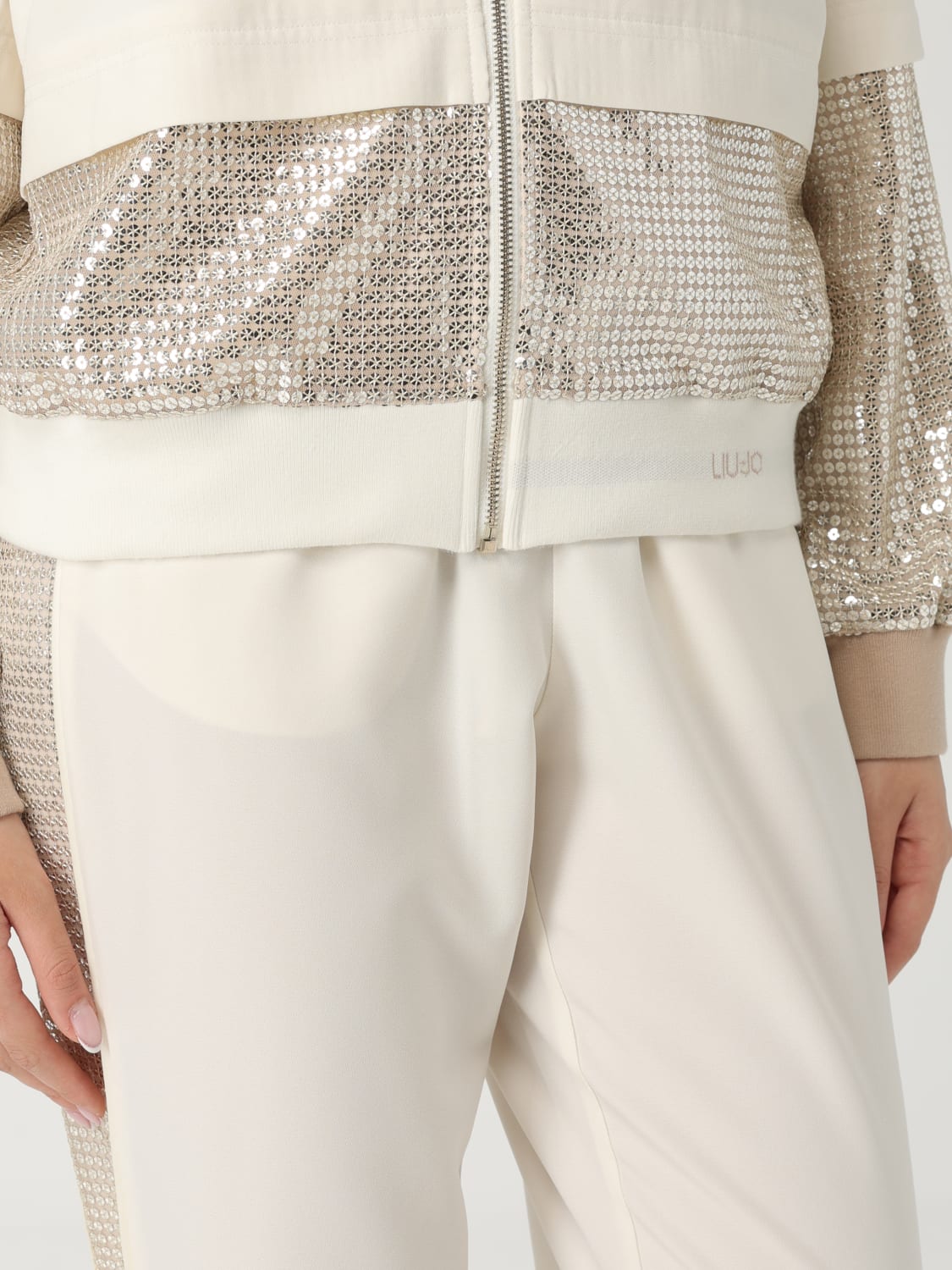 ジャケット LIU JO Women Vests TA5260TS423 M9185 Beige LIU JO: Waistcoat woman - White | Liu Jo jacket TA5260TS423