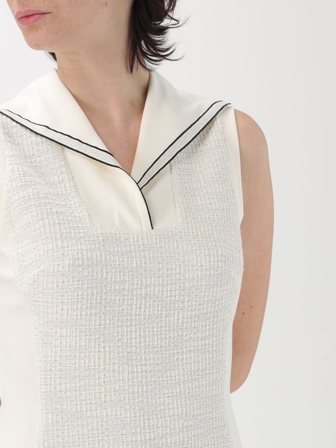 ワンピース LIU JO Woman Dress White 1 TA5254J4894 M9294 LIU JO: Dress woman - White | Liu Jo dress TA5254J4894