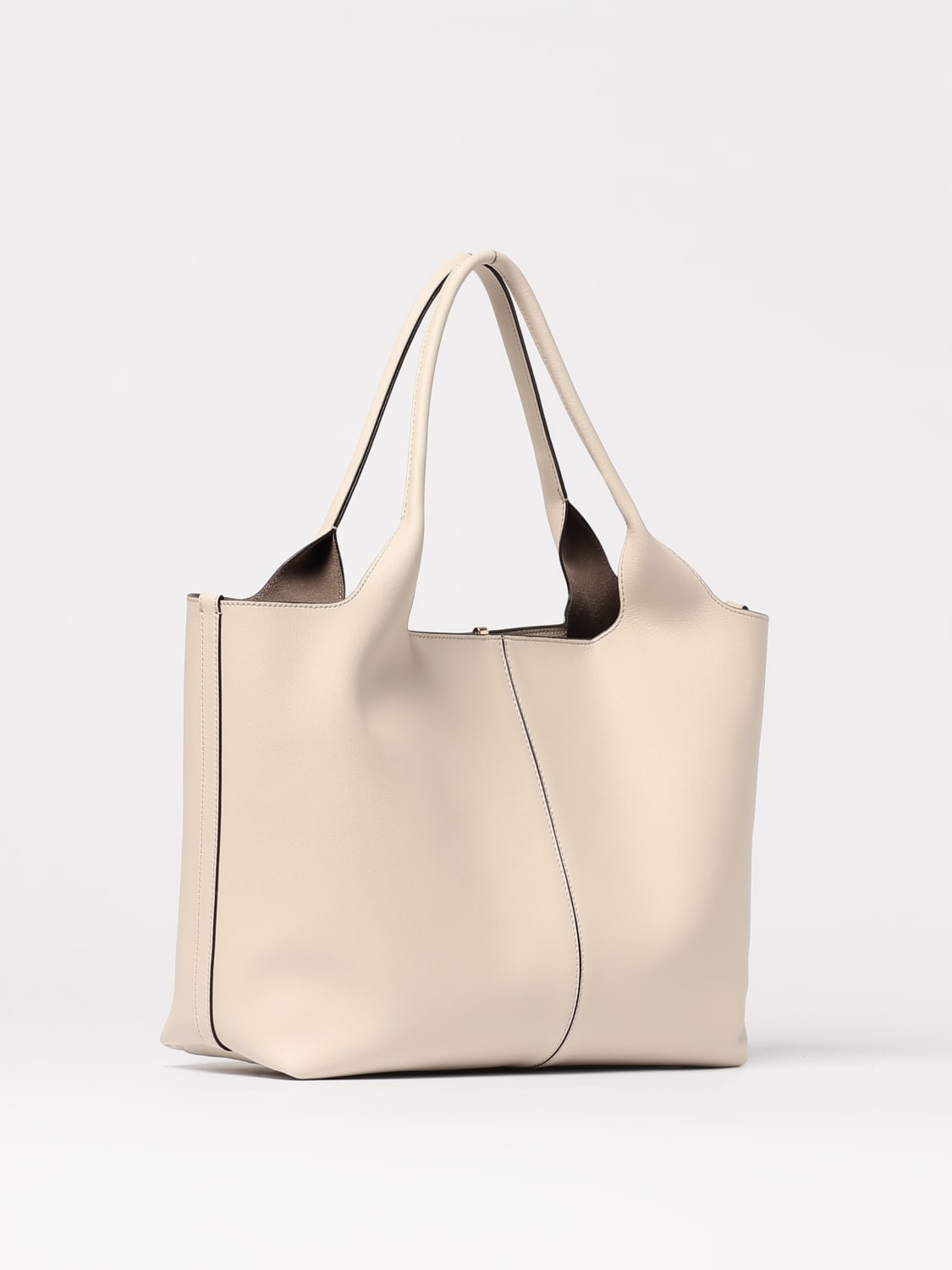 TOD'S SAC CABAS: Sac bandoulière femme Tod's, Blanc - Img 3