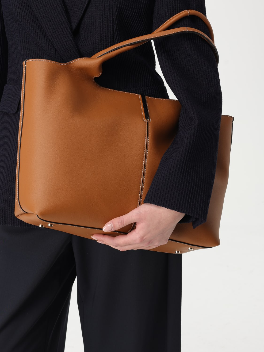 TOD'S TRAGETASCHE: Umhängetasche damen Tod's, Braun - Img 2