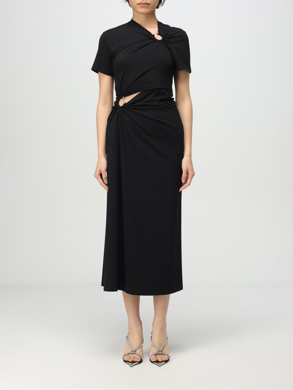 ワンピース RABANNE Woman Dress Black PJR0062C00555 P001 RABANNE: Dress woman - Black | Rabanne dress PJR0062C00555