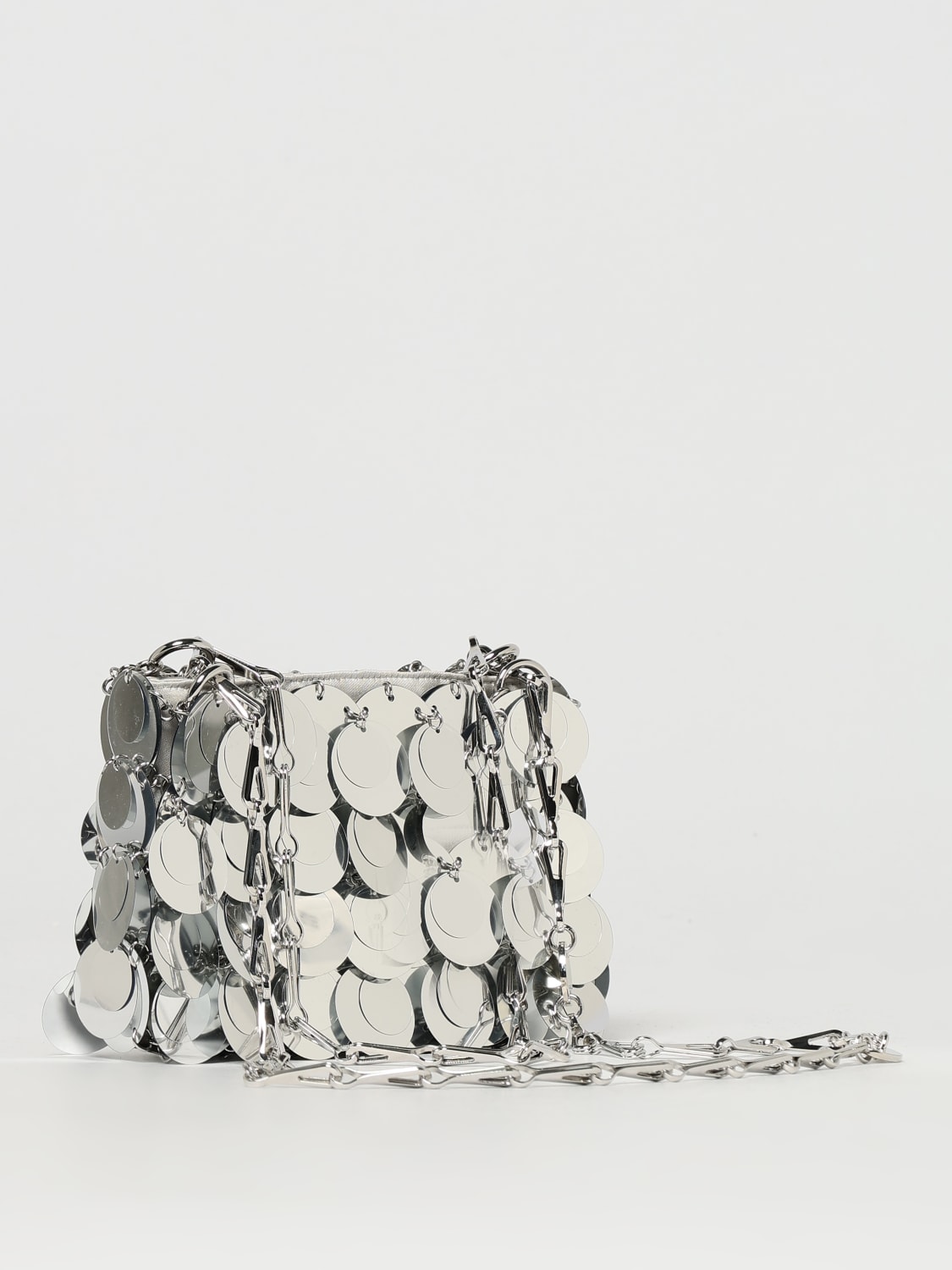 バッグ・カバンその他 RABANNE Woman Mini bag Silver ASS0137PLX001 P040 RABANNE: Handbag woman - Silver | Rabanne mini bag