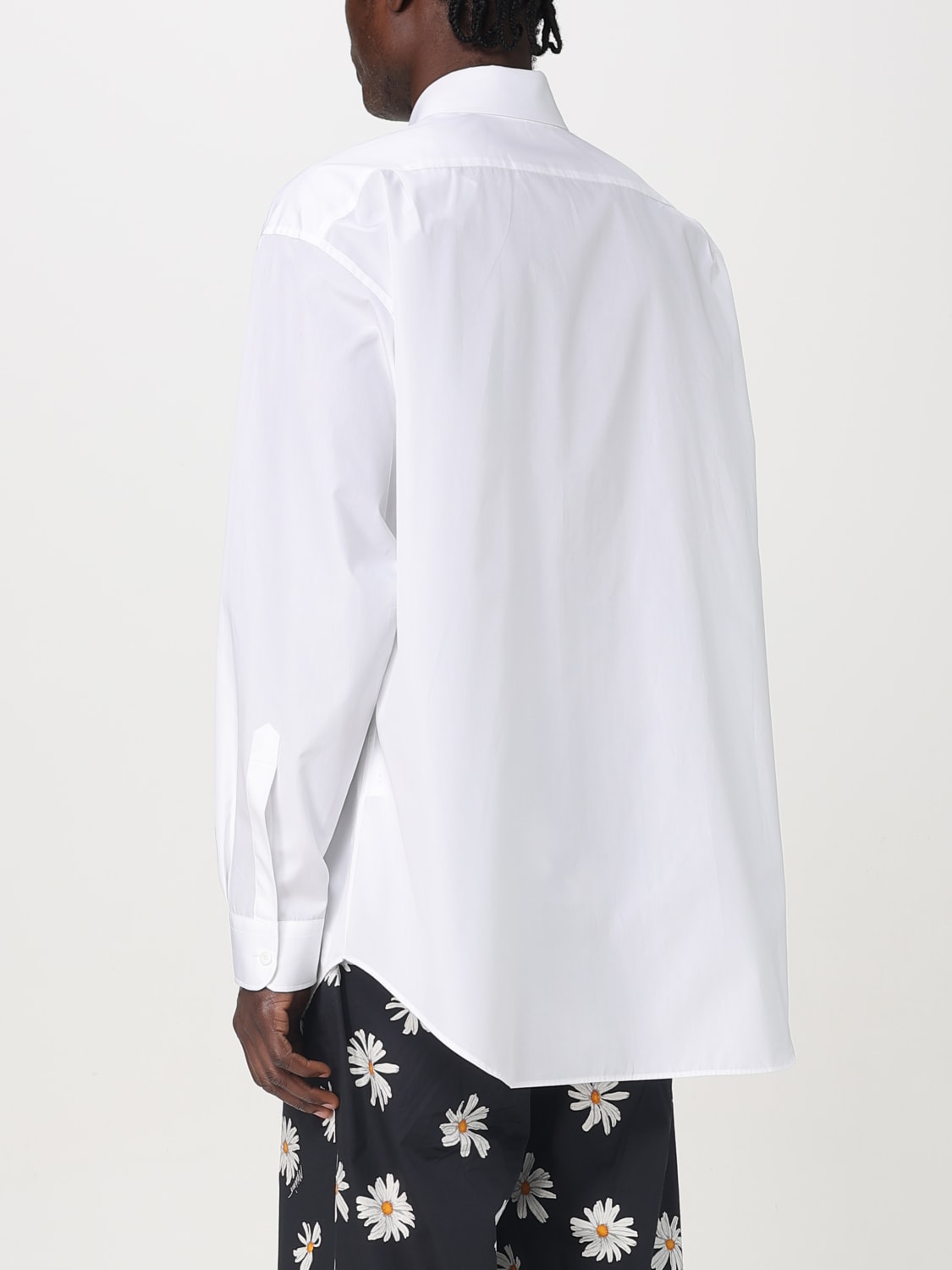 MOSCHINO COUTURE SHIRT: Shirt men Moschino Couture, White - Img 3