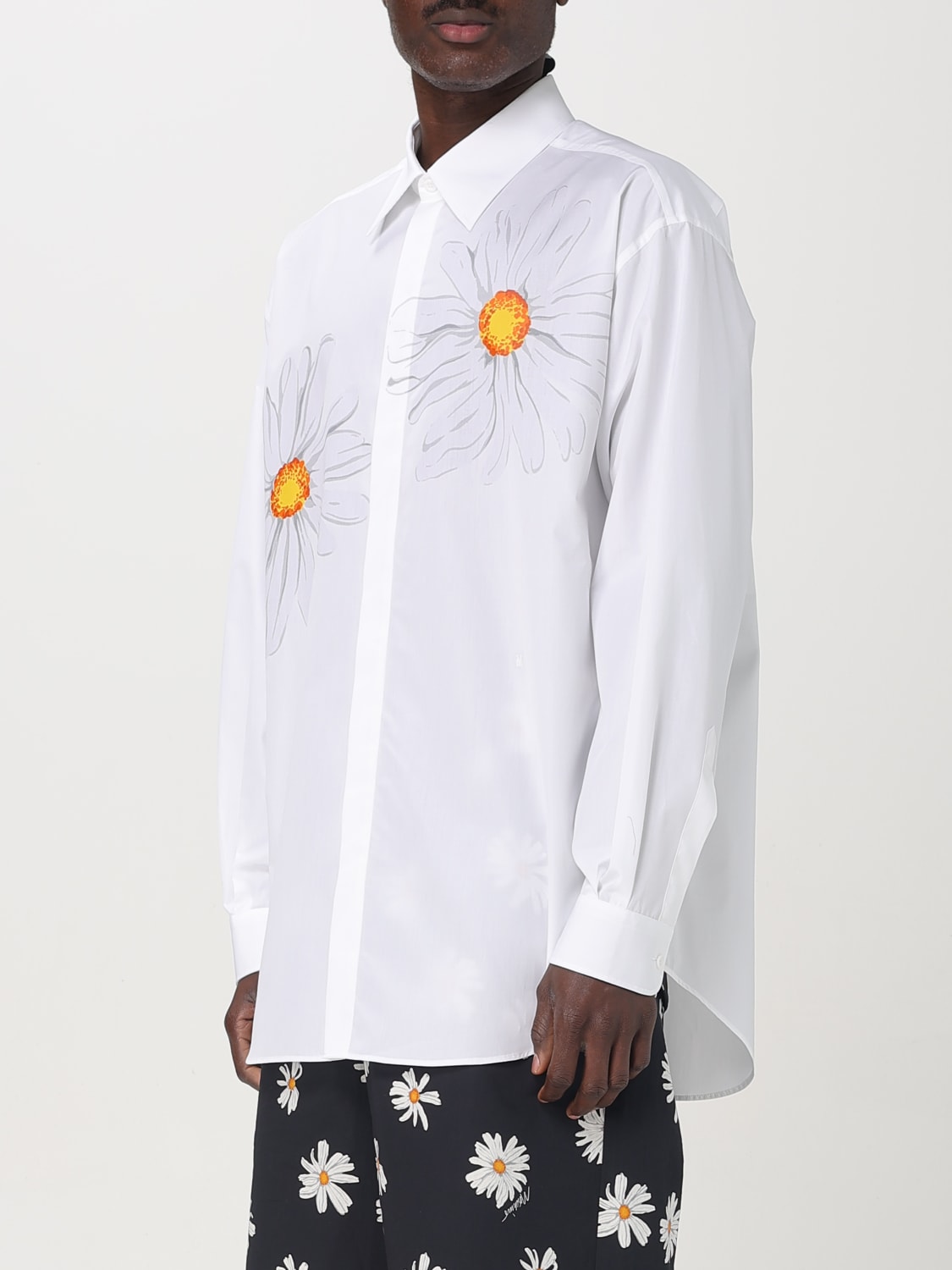 MOSCHINO COUTURE SHIRT: Shirt men Moschino Couture, White - Img 4