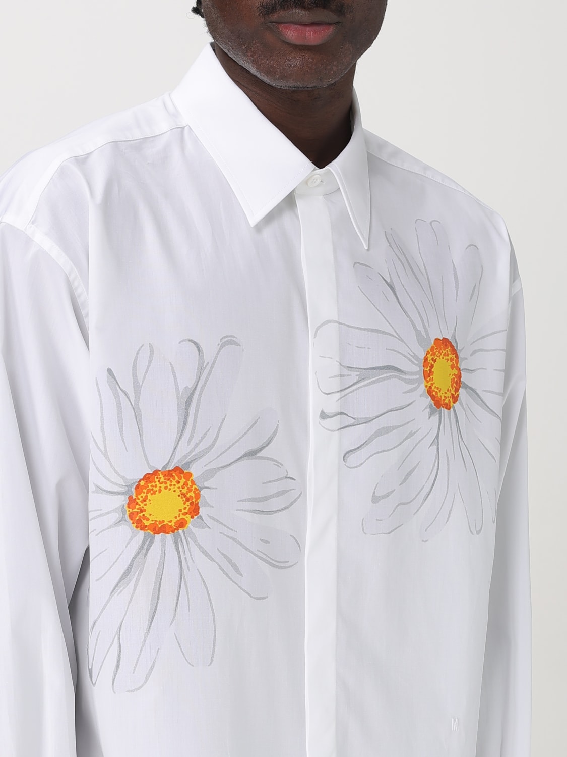 MOSCHINO COUTURE SHIRT: Shirt men Moschino Couture, White - Img 5
