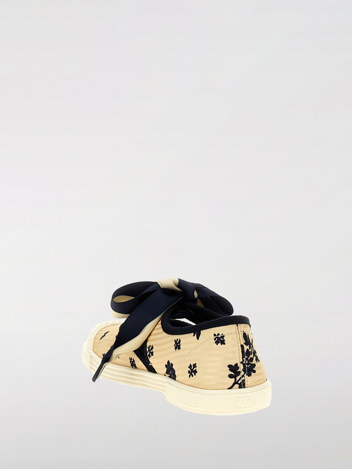 VALENTINO GARAVANI BALLERINE: Ballerina Bay by Bay Valentino Garavani in raso con stampa floreale , Fantasia - Img 3