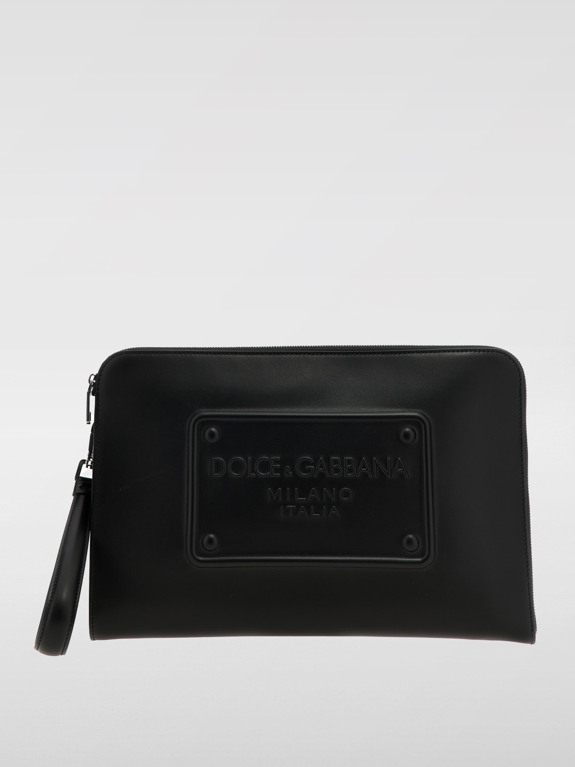 DOLCE & GABBANA BRIEFCASE: Pocket square men Dolce & Gabbana, Black - Img 1