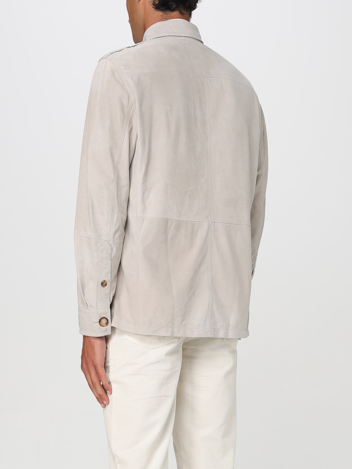 BRUNELLO CUCINELLI JACKET: Jacket men Brunello Cucinelli, Beige - Img 3