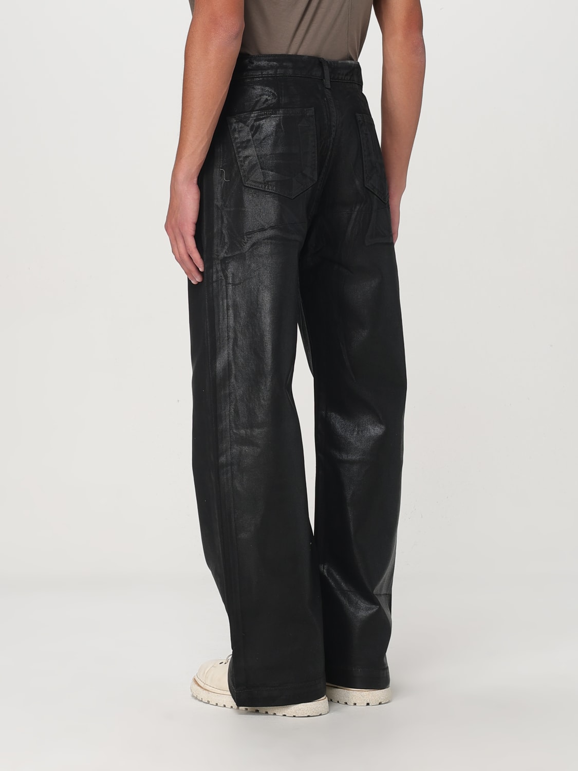 RICK OWENS DRKSHDW JEANS: Jeans Drkshdw in denim , Nero - Img 3