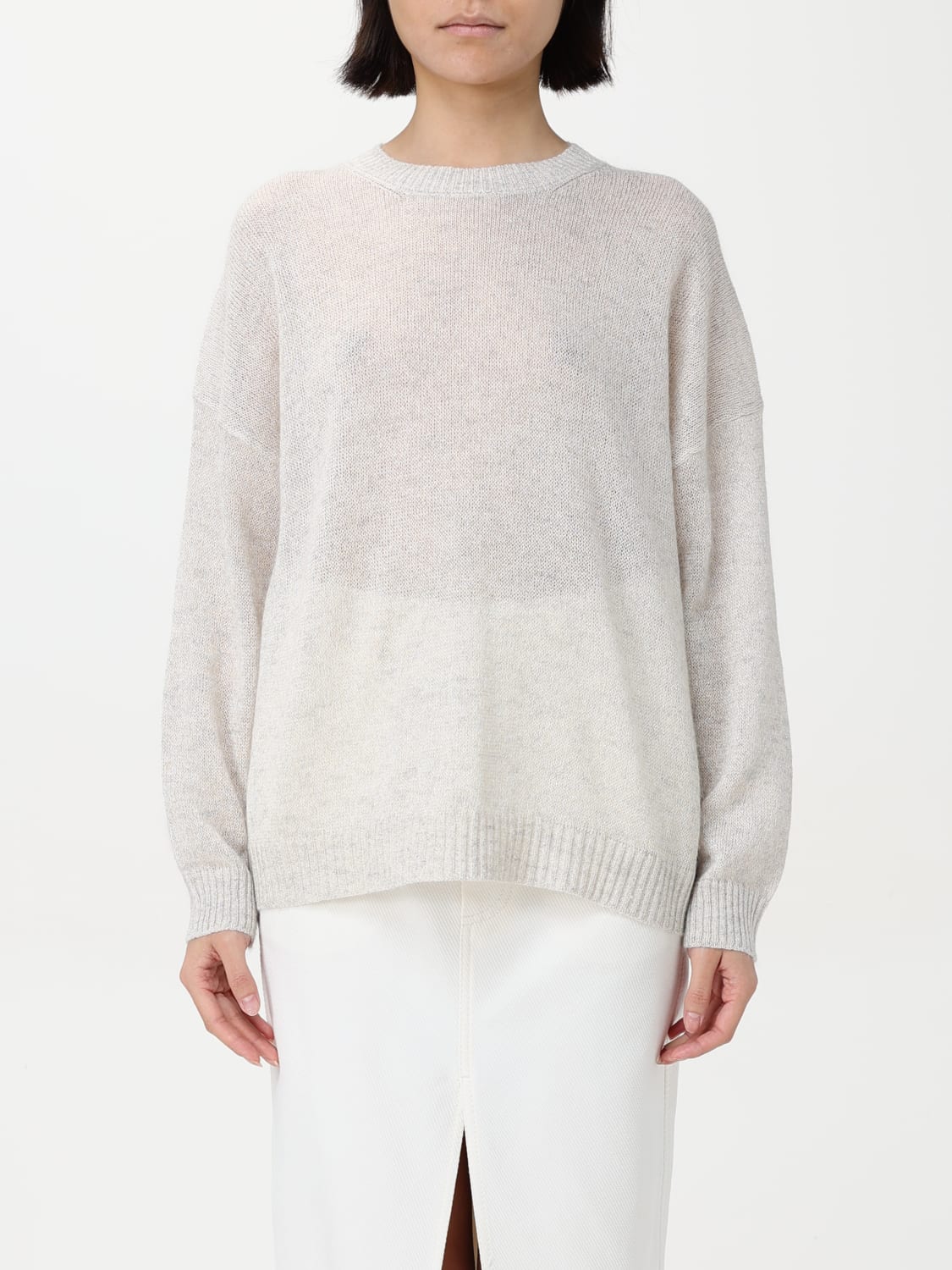 BRUNELLO CUCINELLI: Sweater woman - Beige | Brunello