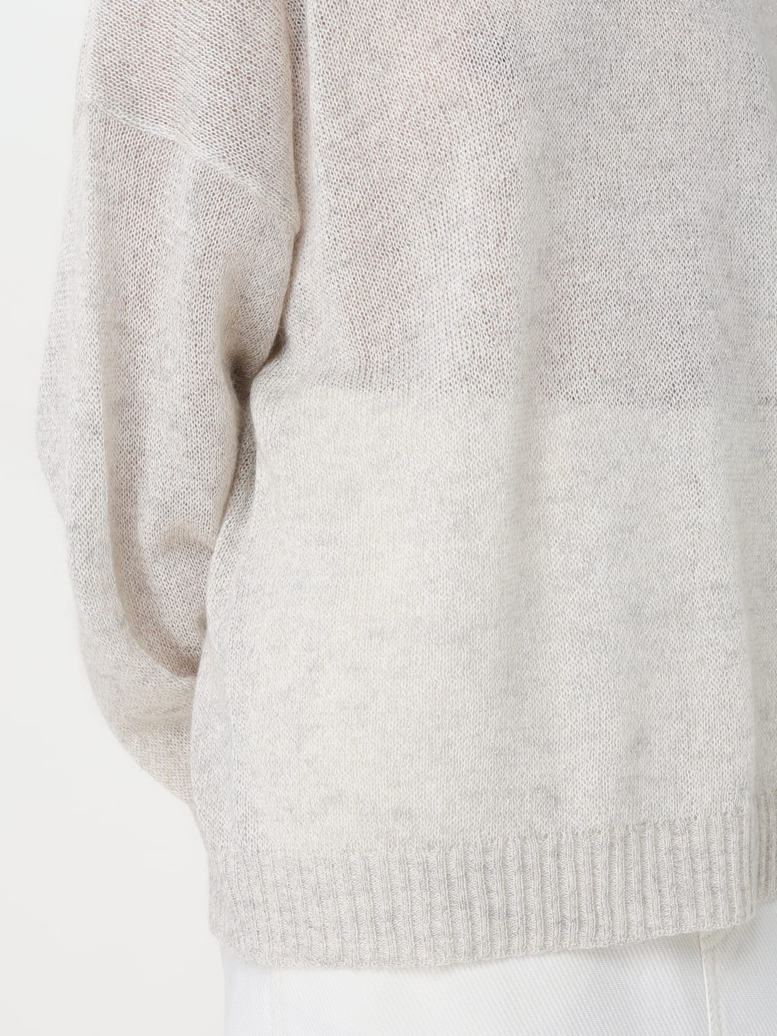 フィットネストップス BRUNELLO CUCINELLI Women Sweater M19122606 C8722 Beige 14439594QM_14_f.jpg?impolicy=
